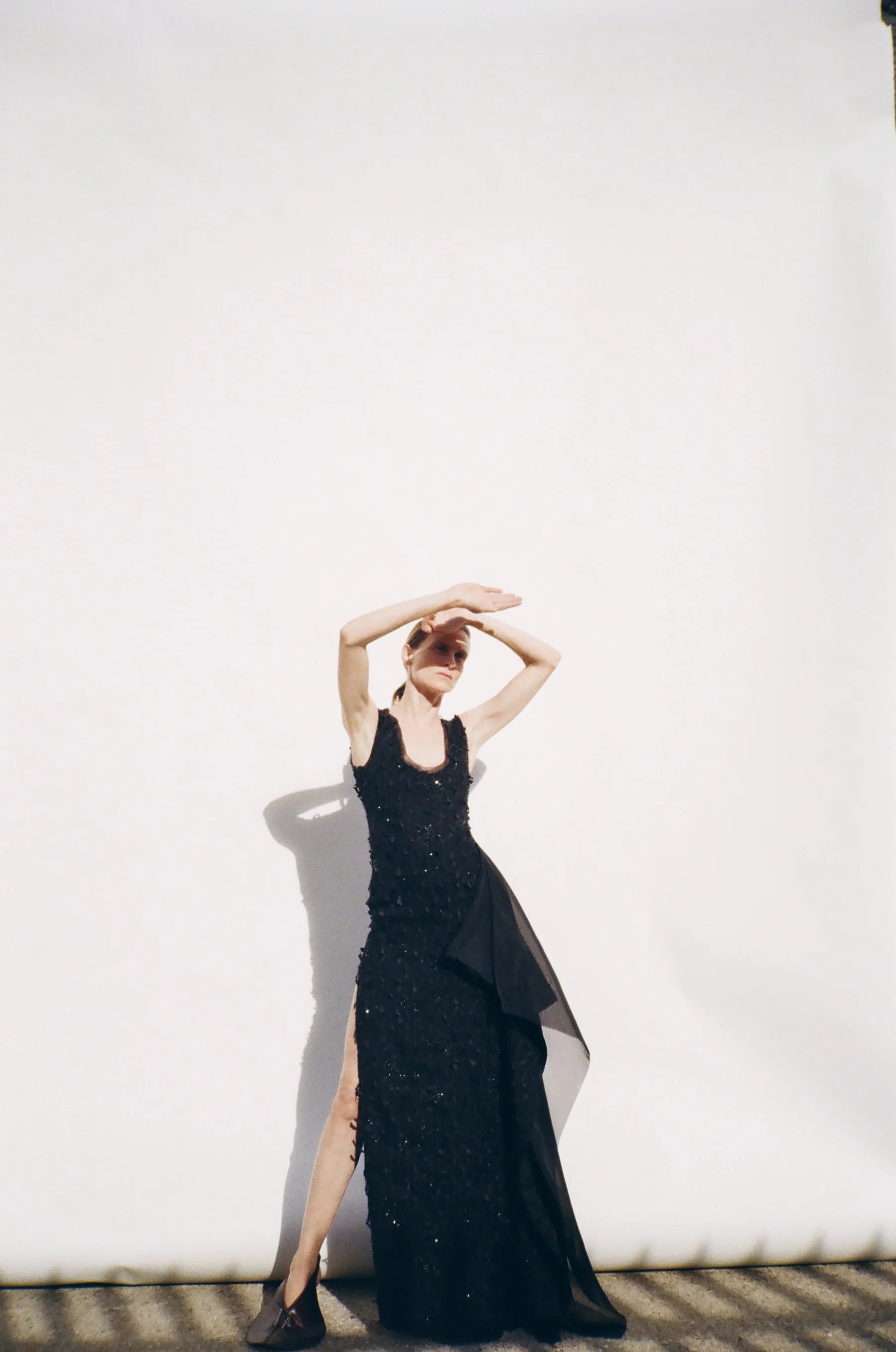 Maxi Dress With Side Panel