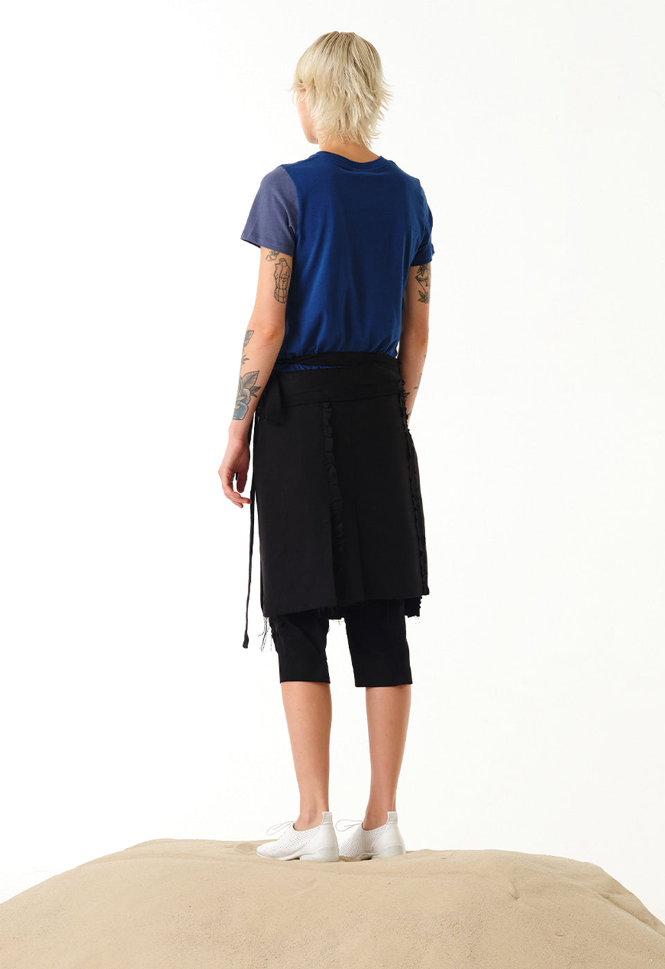 YY DOT TYPO TEE BLUE