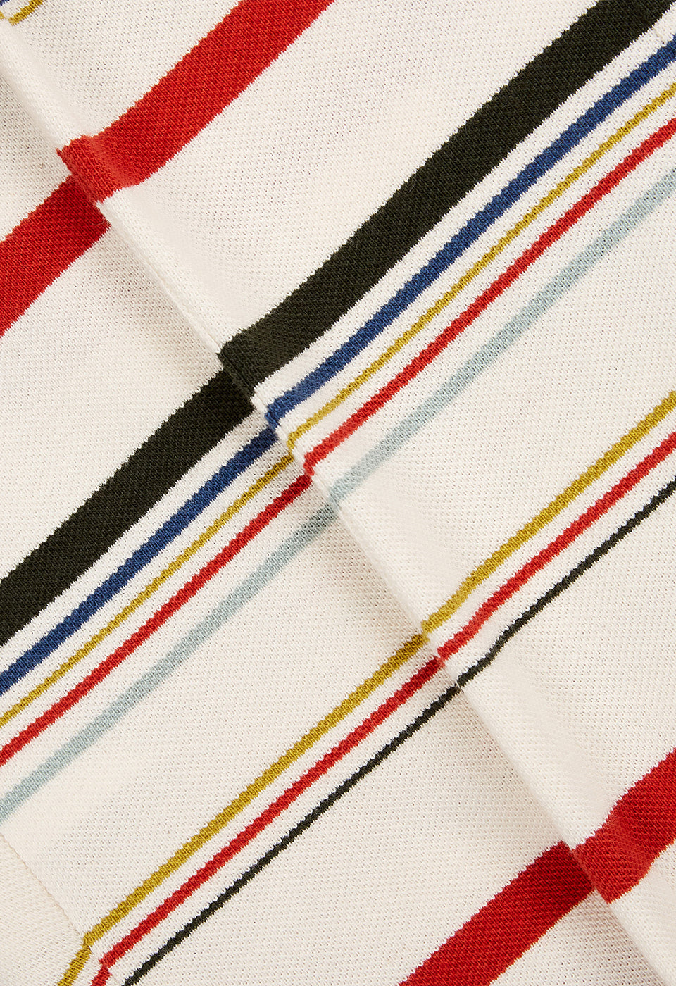 STRIPE TRIM POLO SLEEVELESS