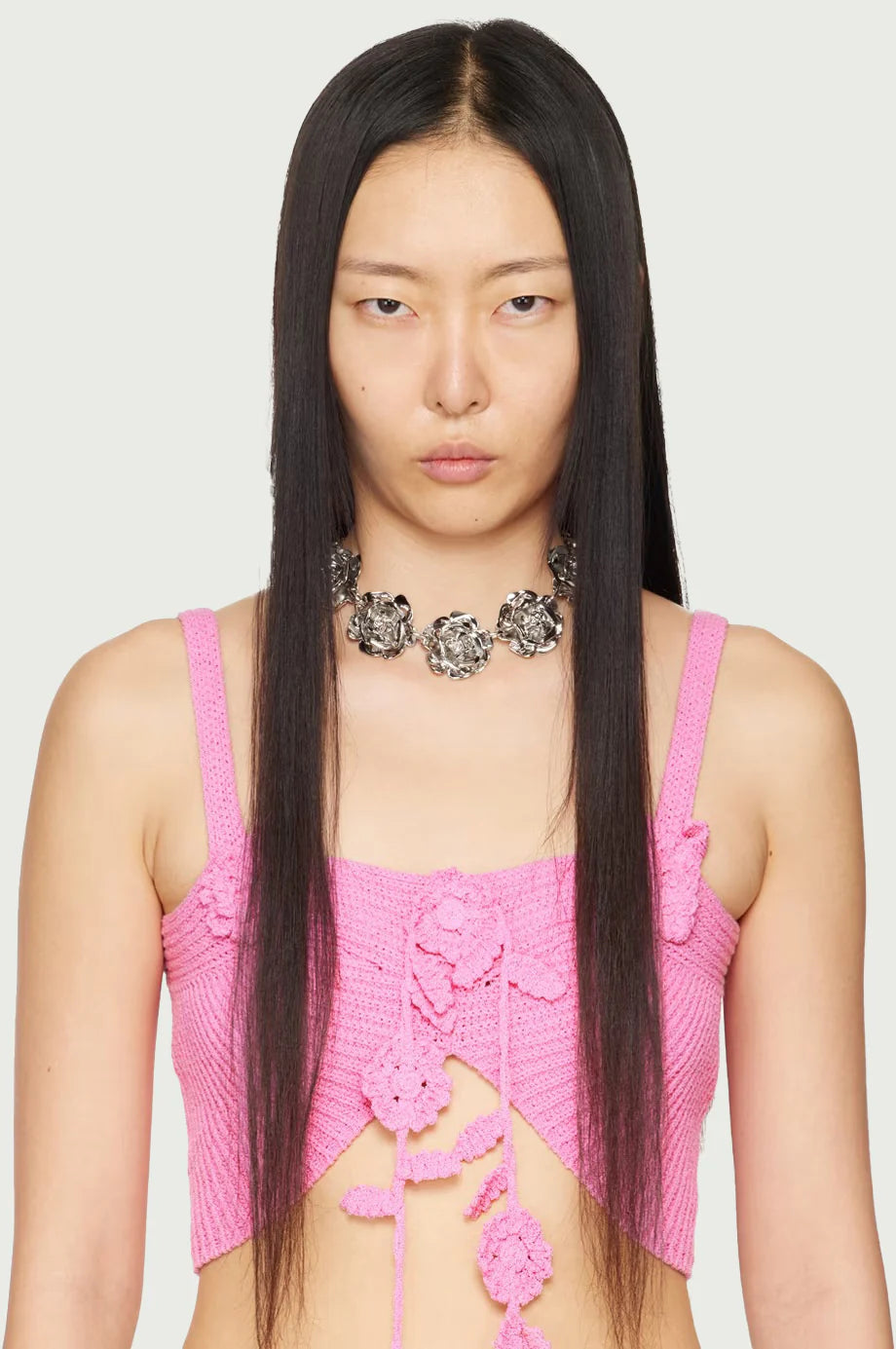 Choker Metal Roses