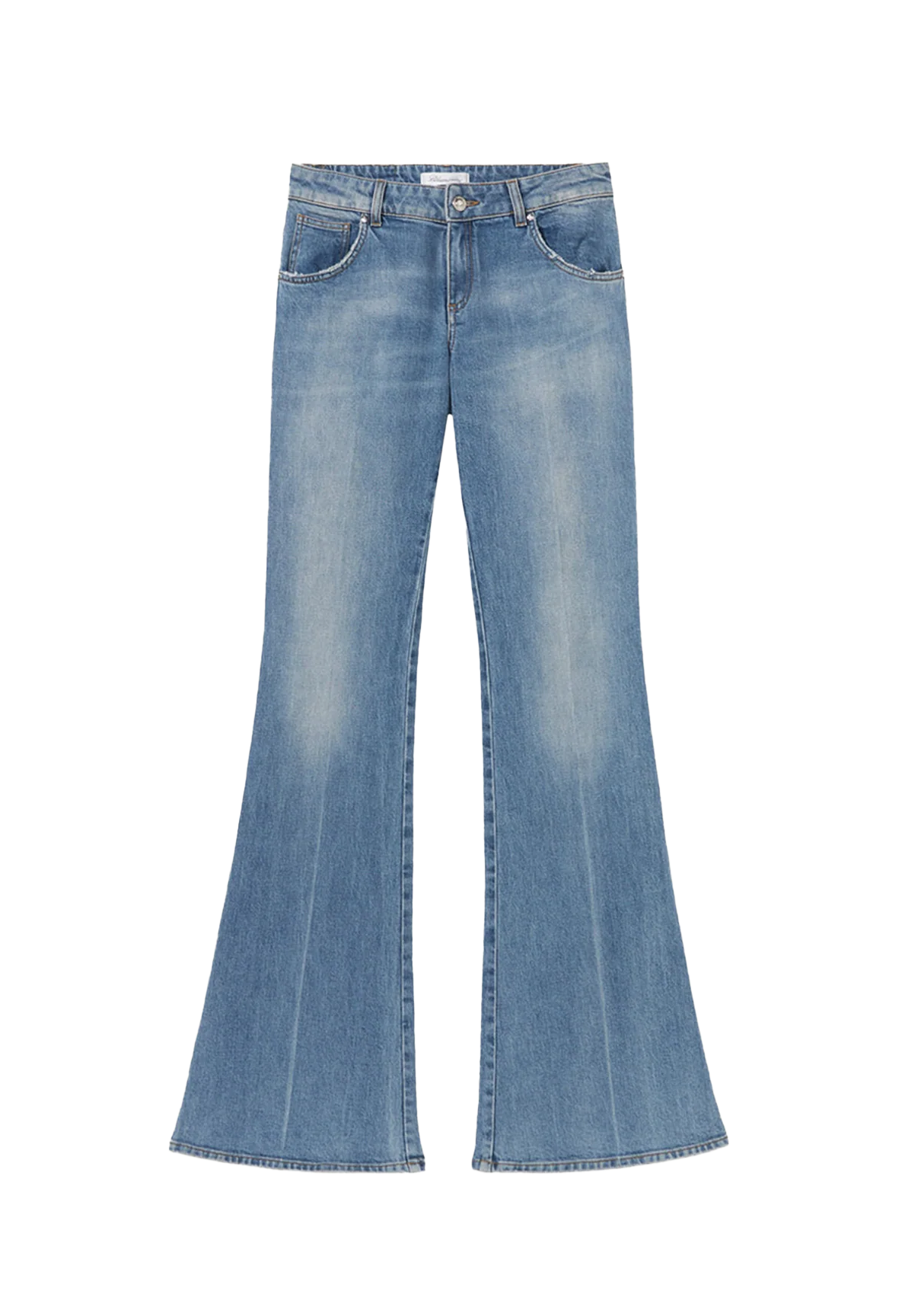 Medium Wash Bell Bottom Jeans