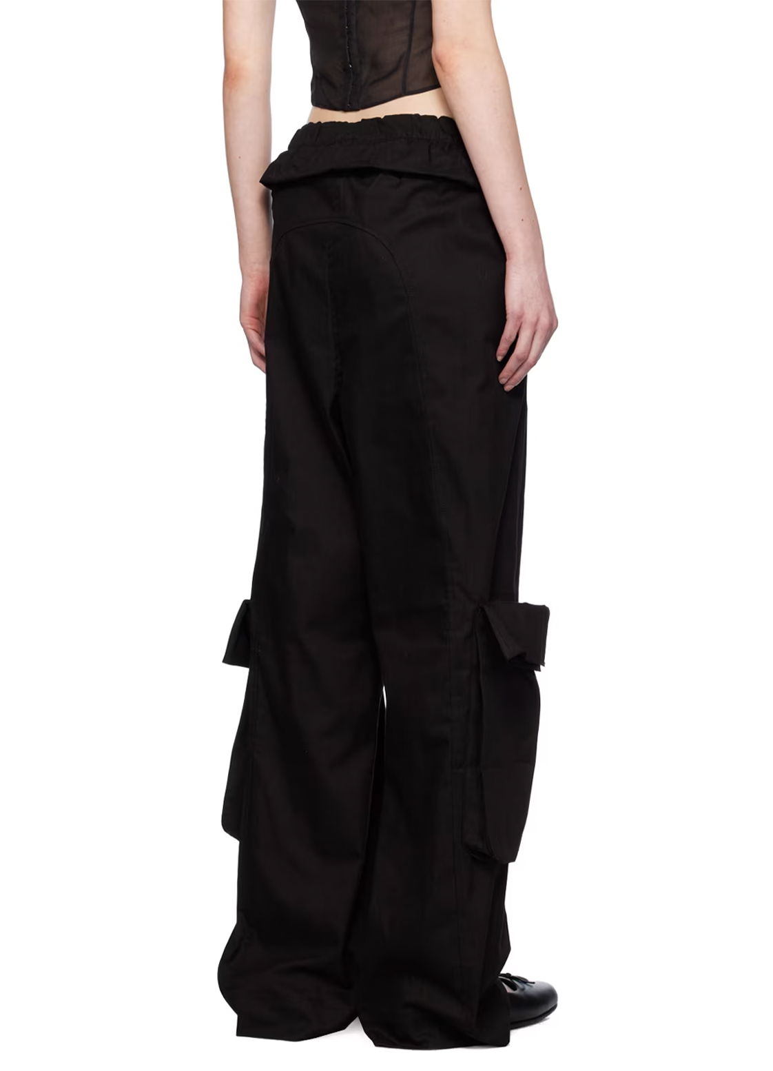 ROLLED WAIST CARGO PANTS