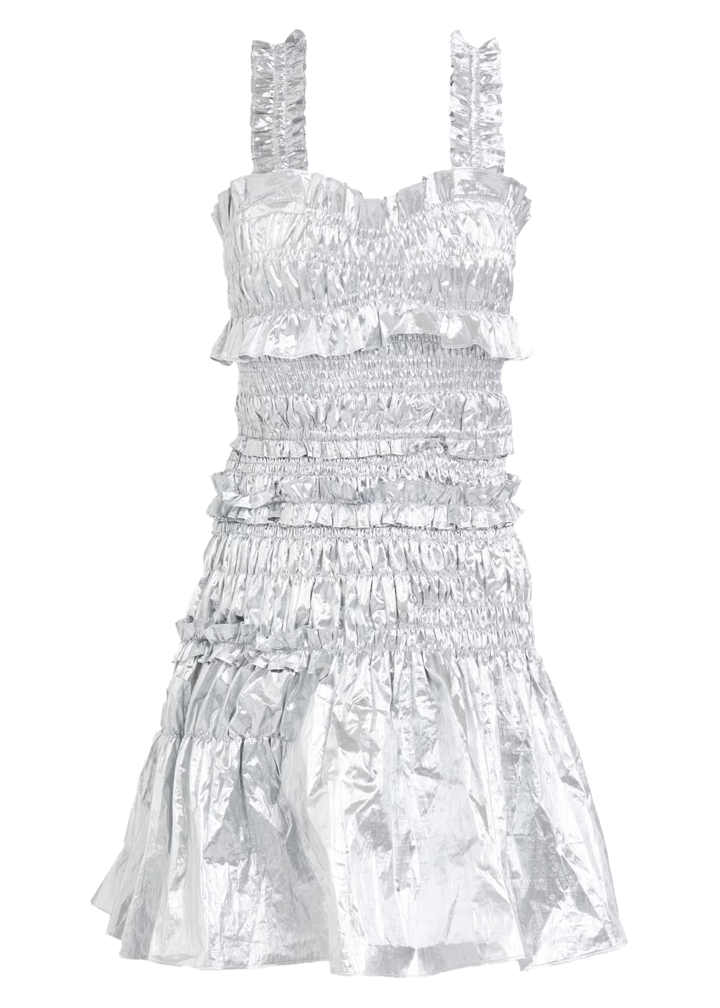 Silver Oona Minidress