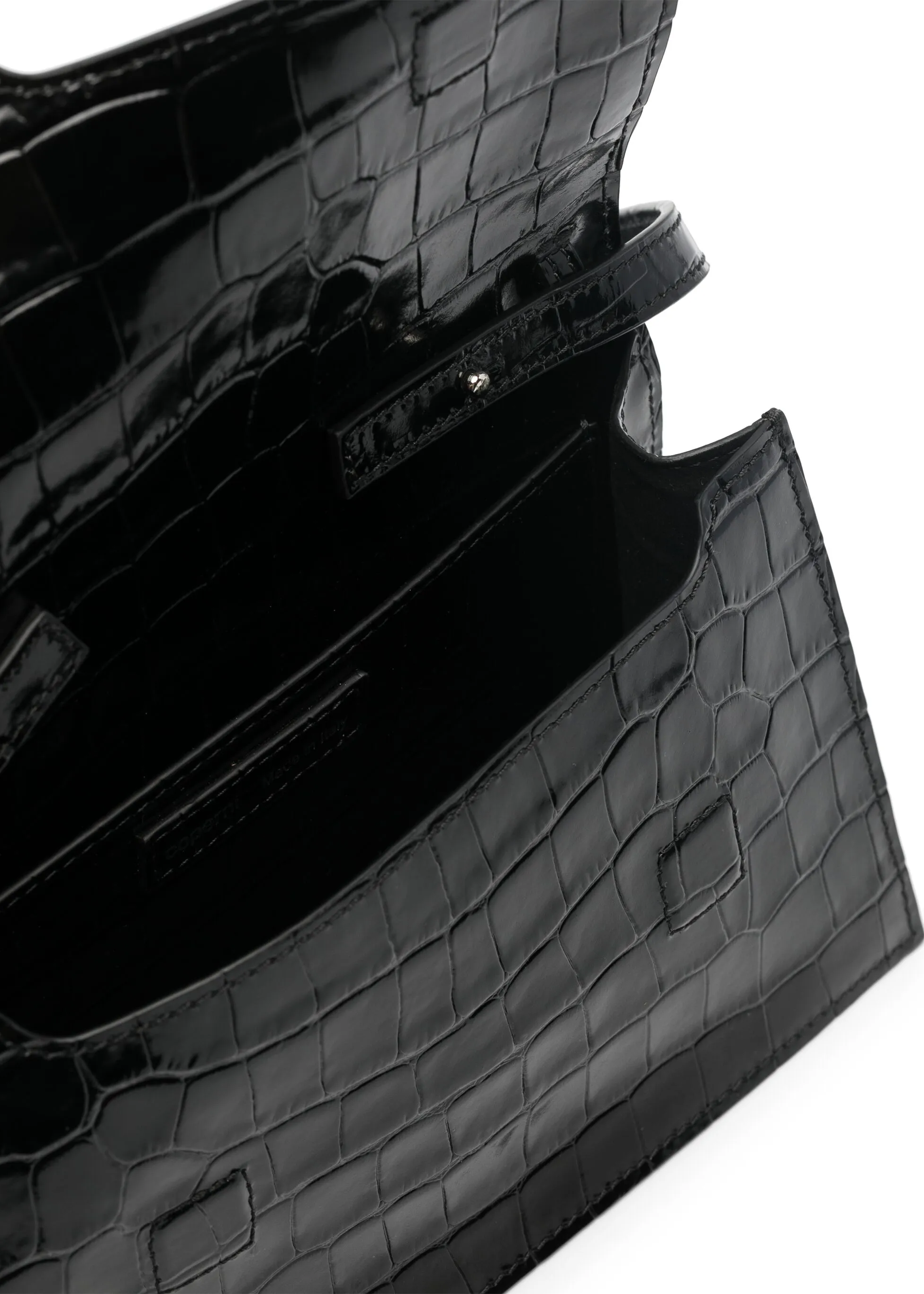 Croco Folder Bag