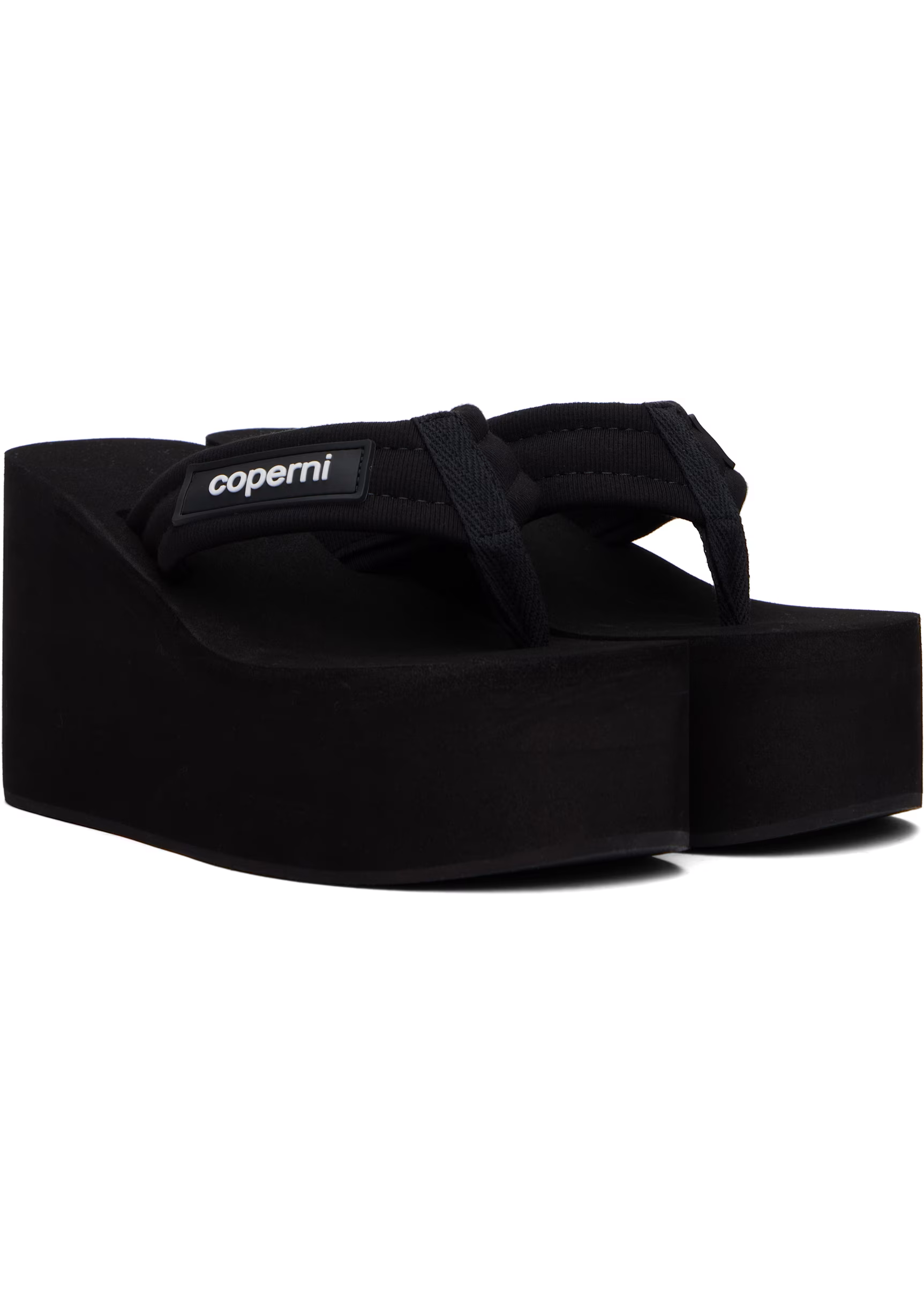 Branded Wedge Sandal