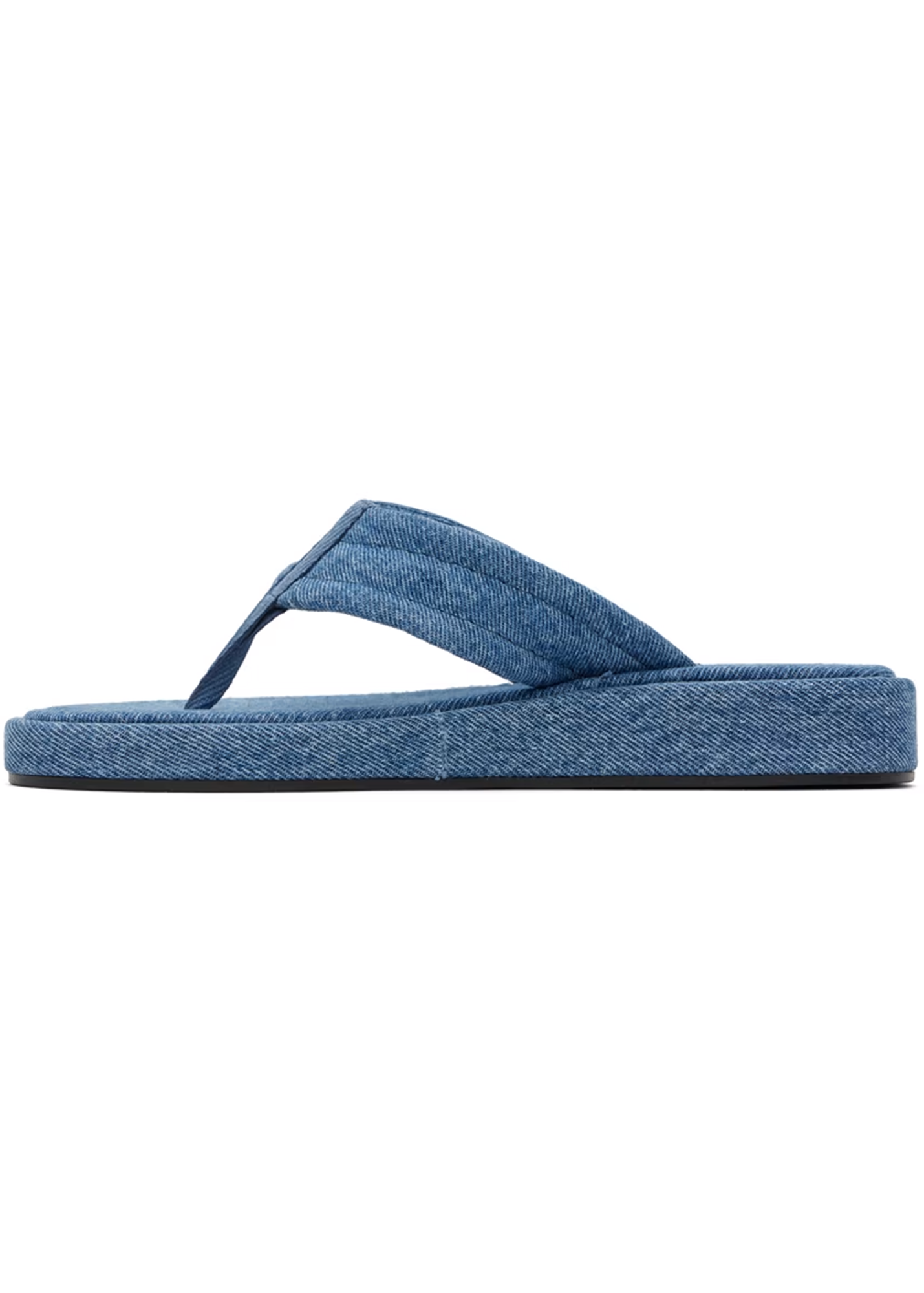 Denim Branded Flip Flop