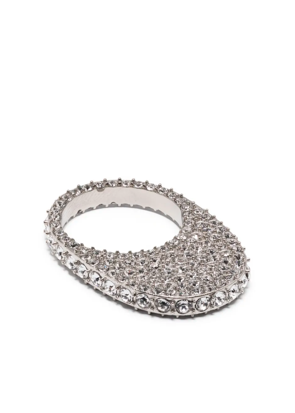 Swipe Ring Crystal-Embellished