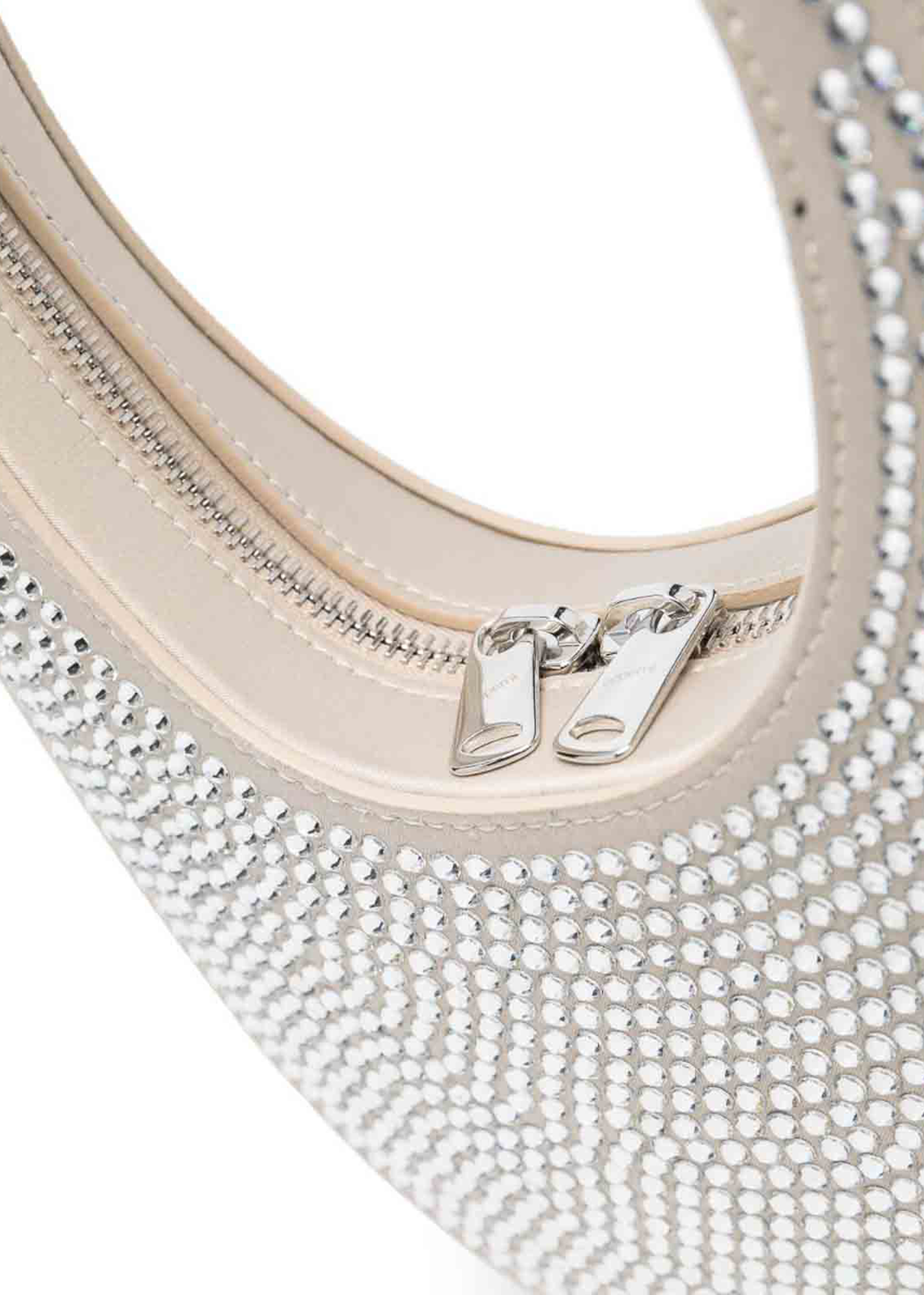 Crystal-Embellished Mini Swipe Bag
