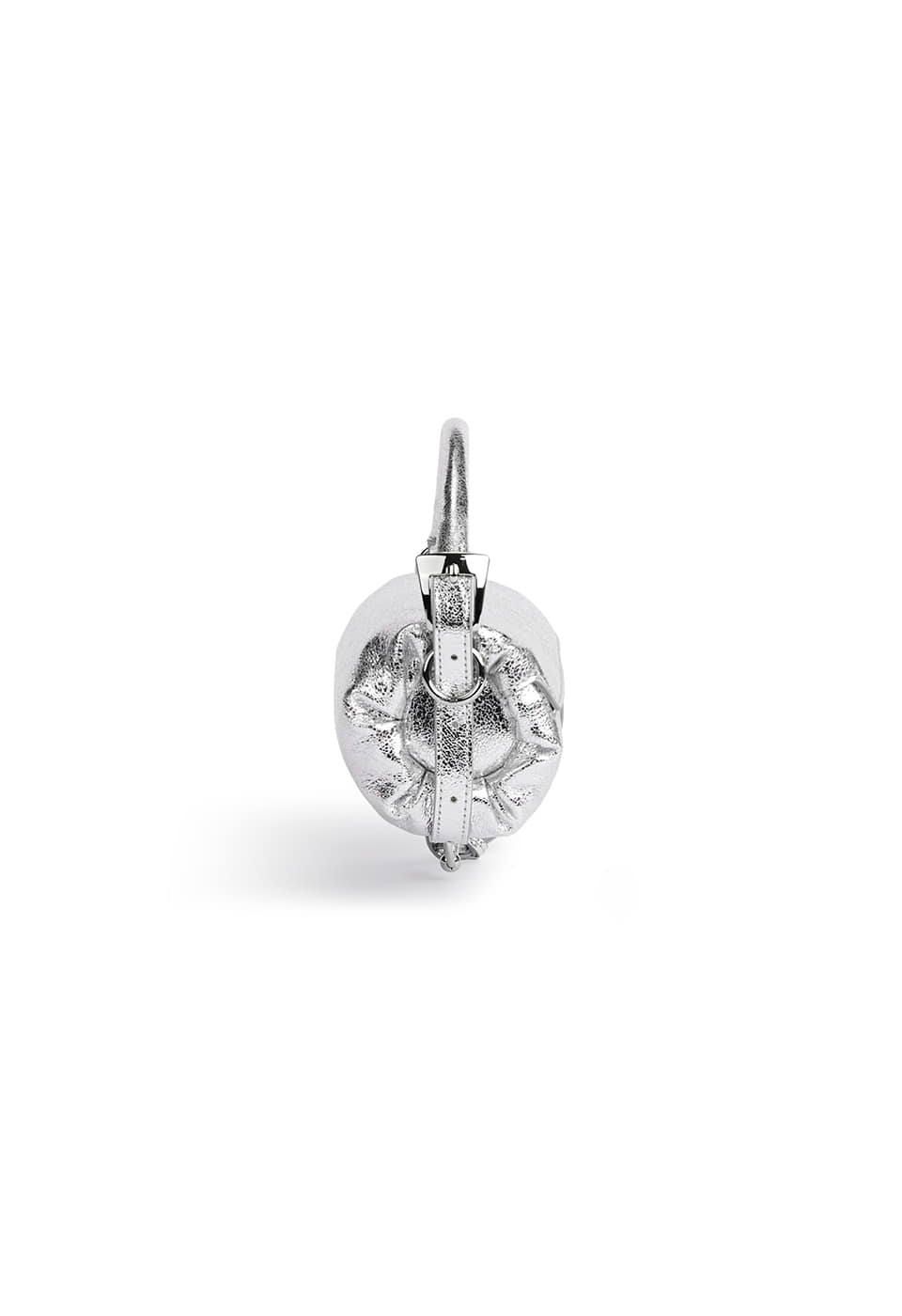 PILLOW HANDLE MINI BAG SILVER