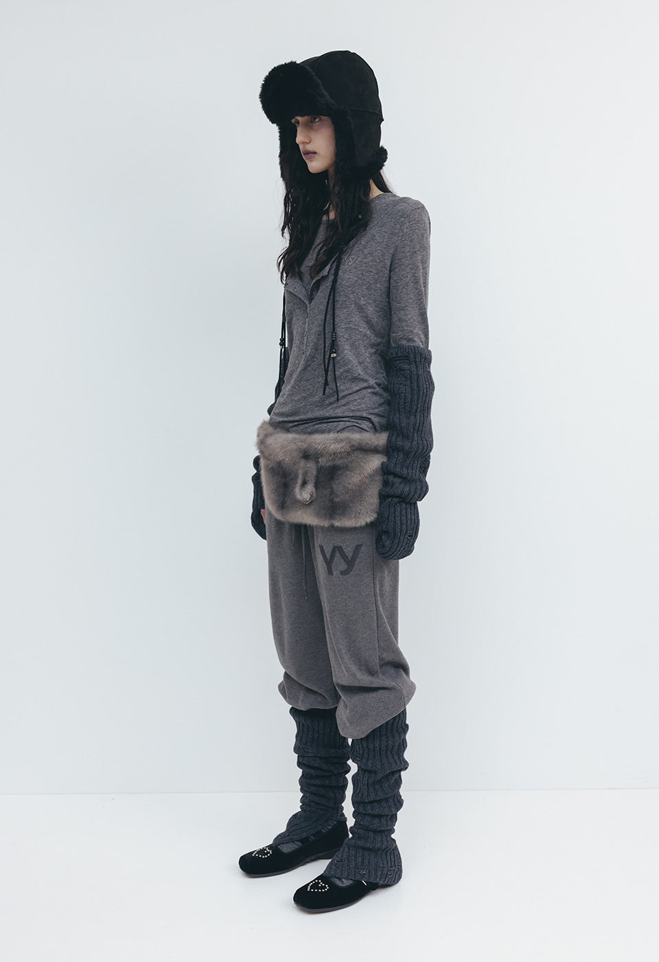 Knitted Cut Out Leg Warmers