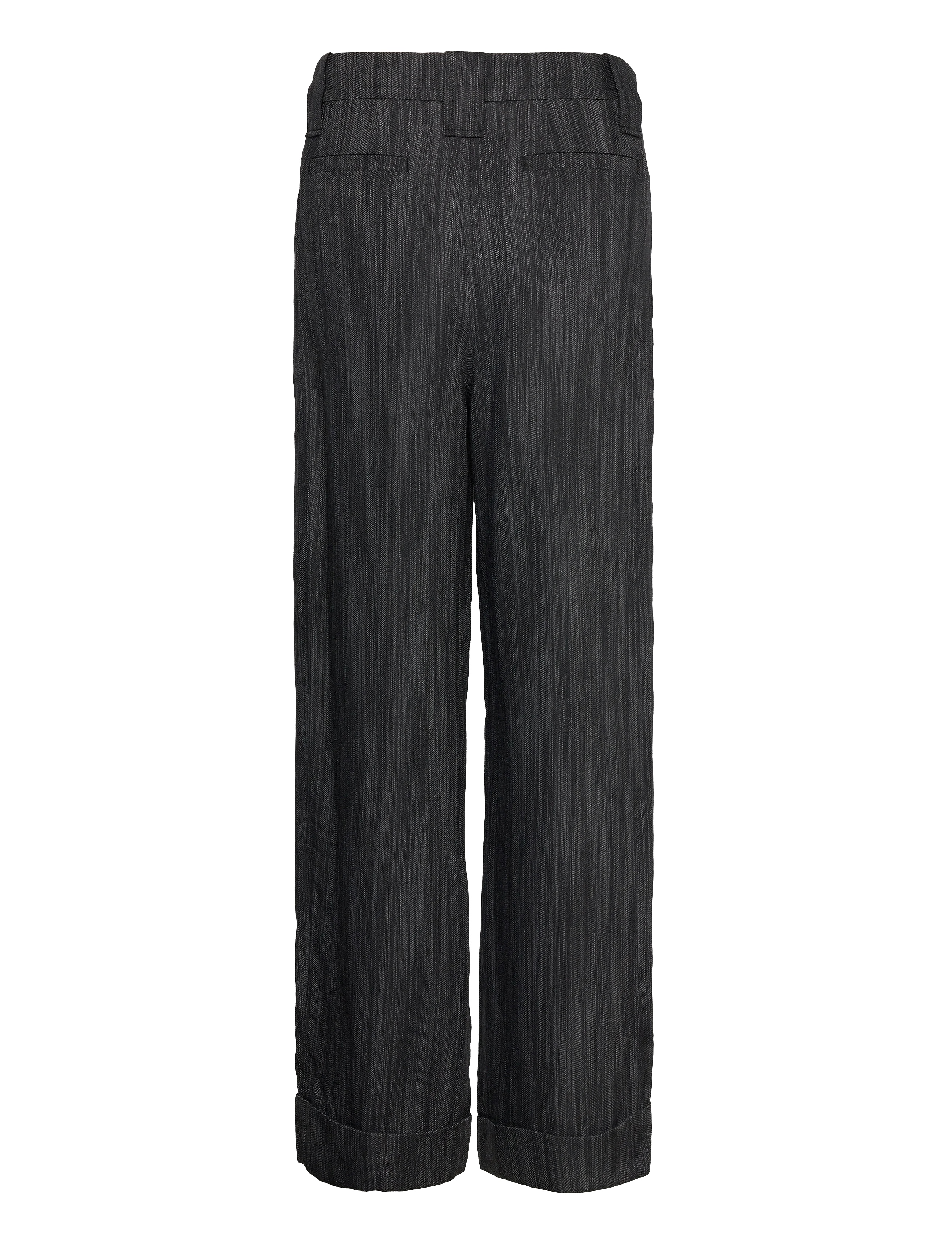 SUITING MID WAIST PLEAT PANTS