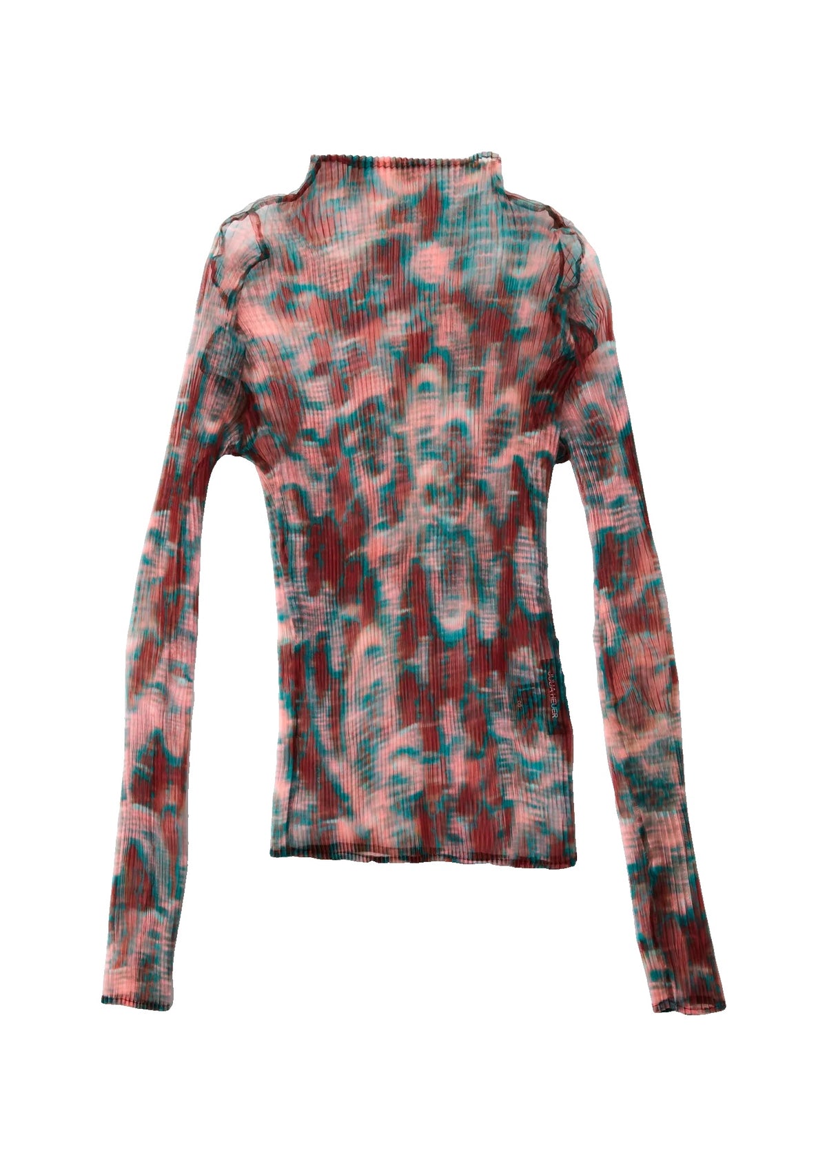 LEE PLEATED TOP - TRANSPARENT GALLIA