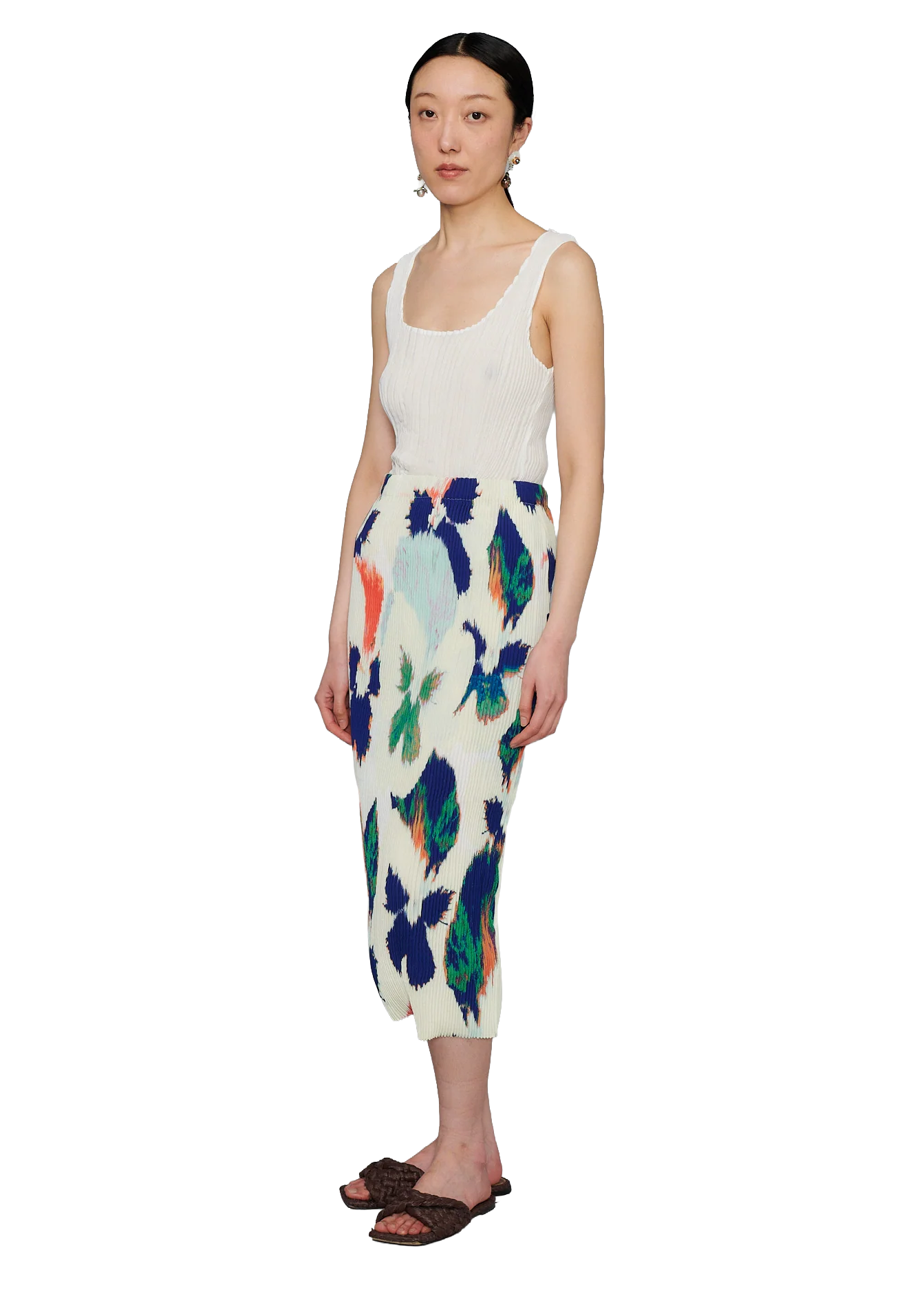 EKKE SKIRT IN PANSY WHITE