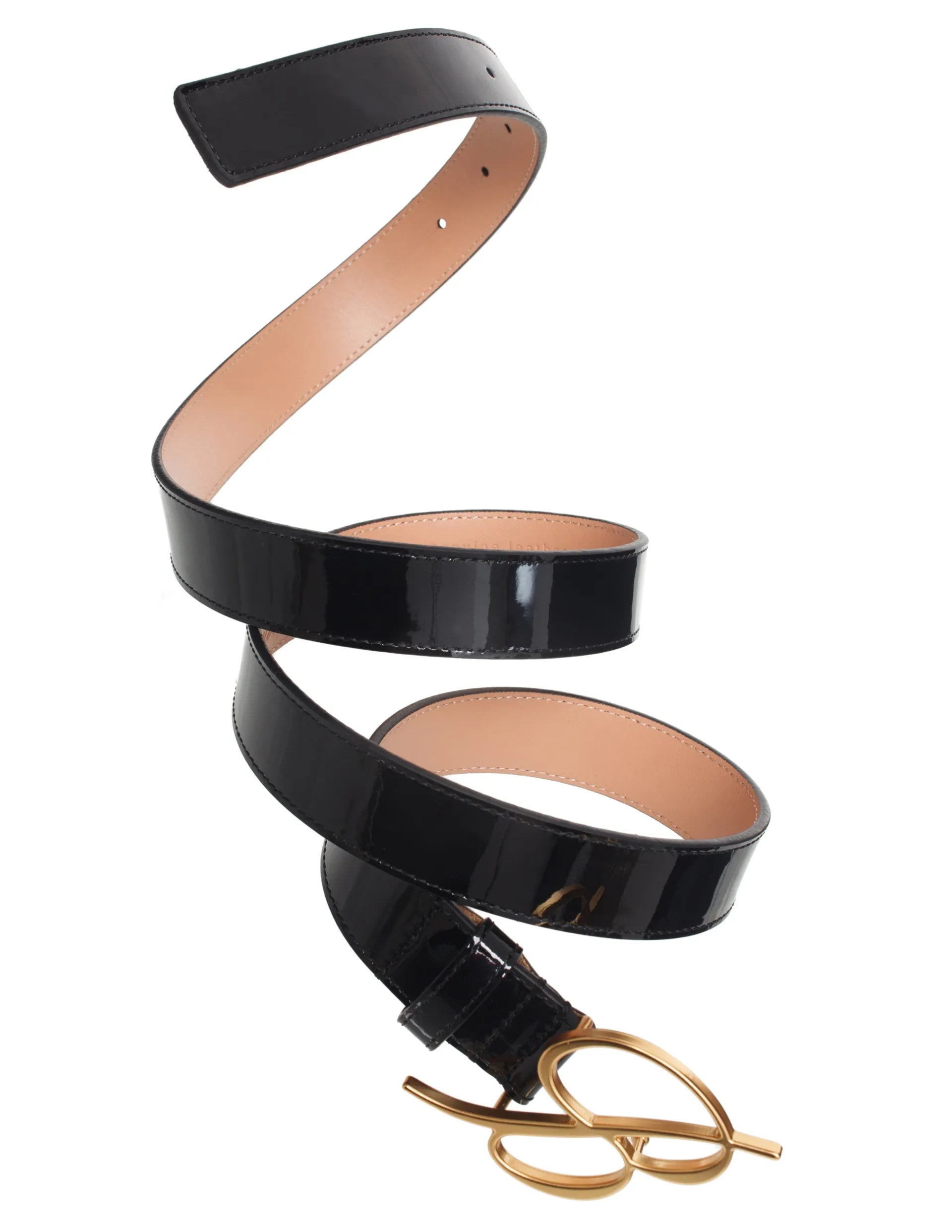 Black Logo Belt