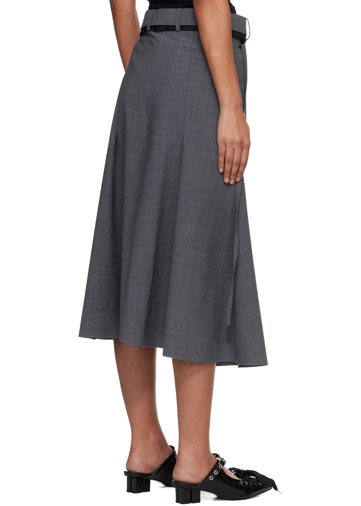 Strapped Business Skirt