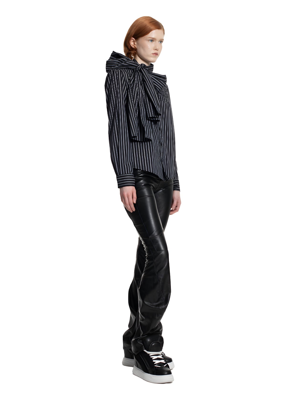 INFINITY BLOUSE - BLUE STRIPE