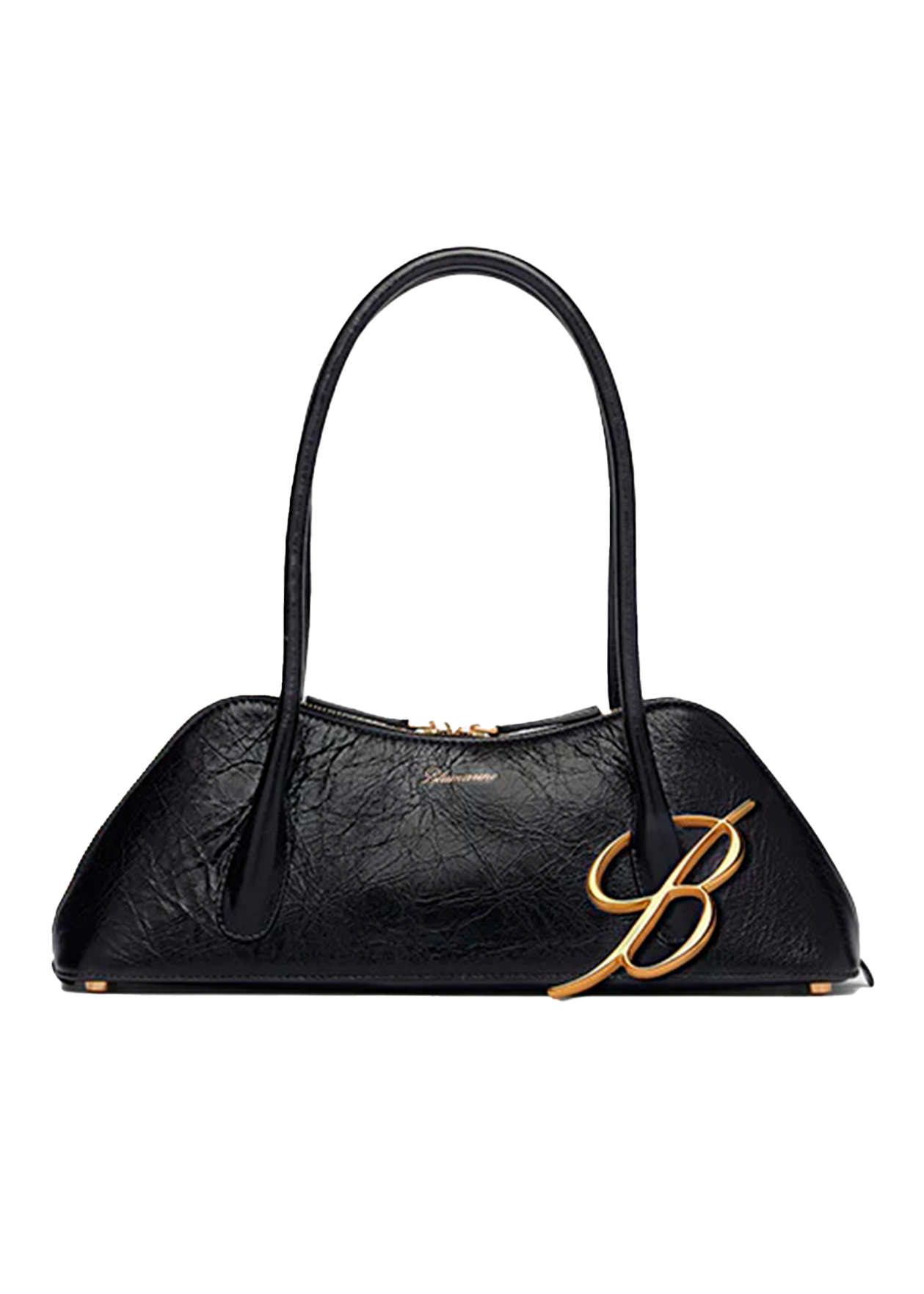 REGULAR-SIZED LEATHER KISS ME BAG