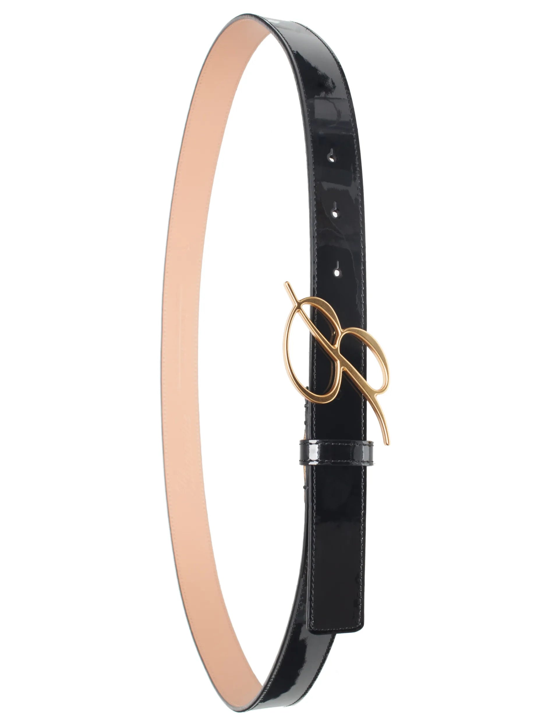 Black Logo Belt