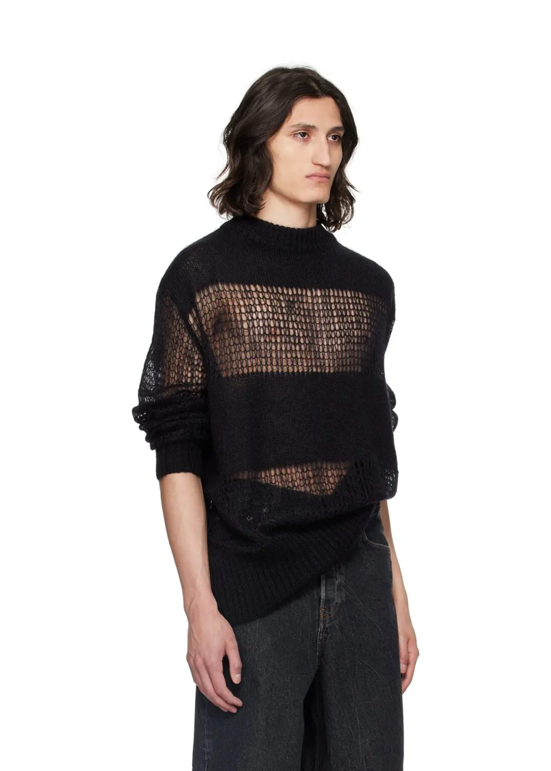 WOMEN'S GIANT LOOSE KNIT SWEATER