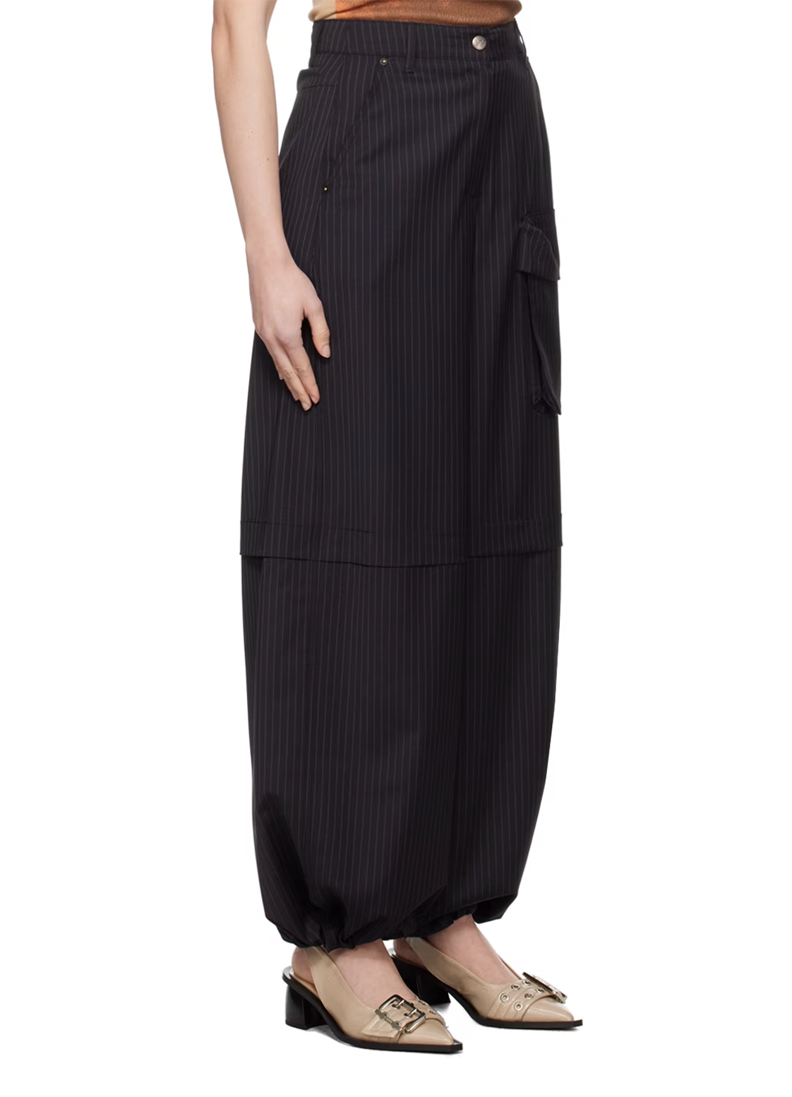 POUCH POCKET WIDE PANTS