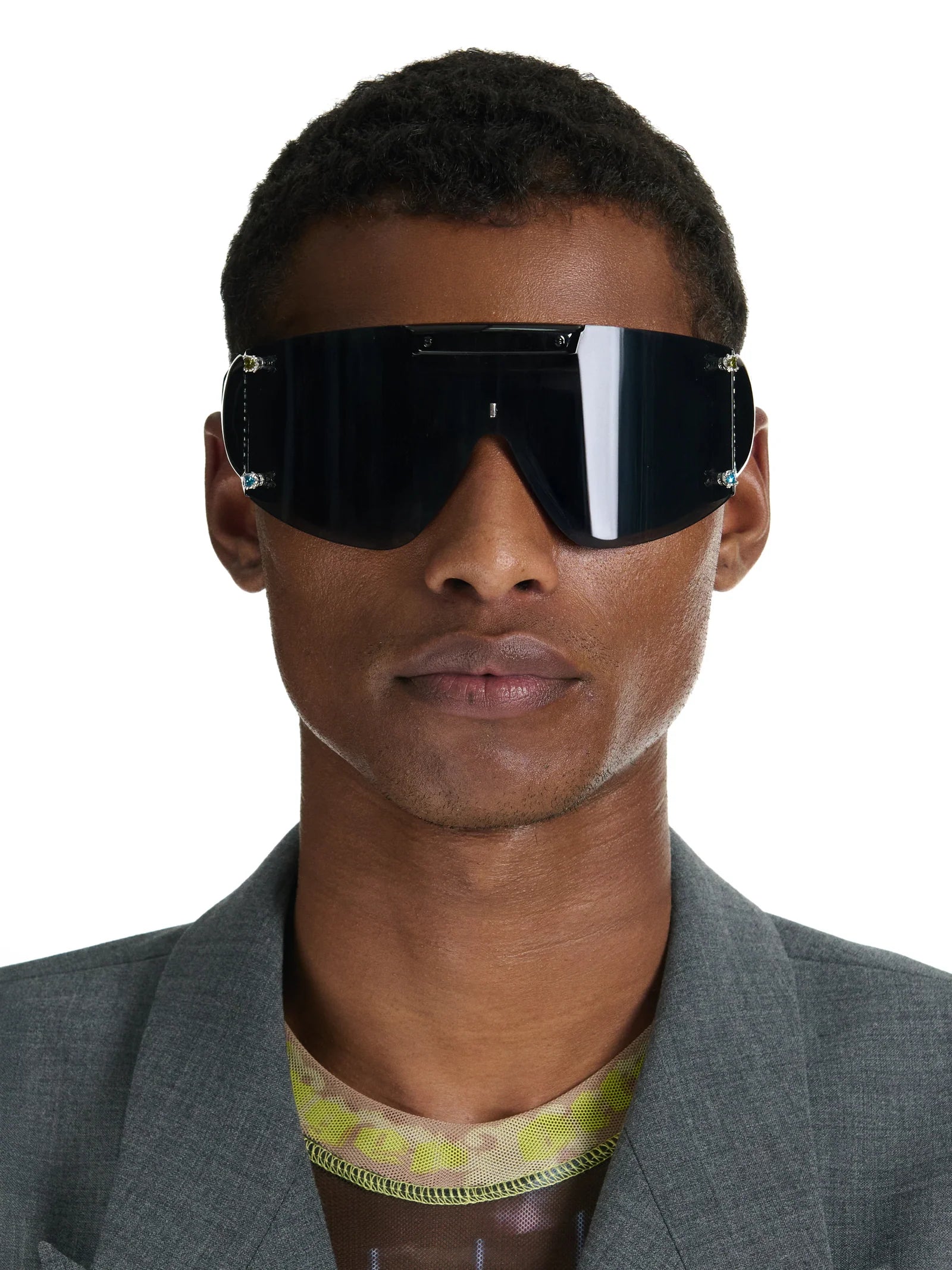 Gem-Stud Knotted Sunglasses