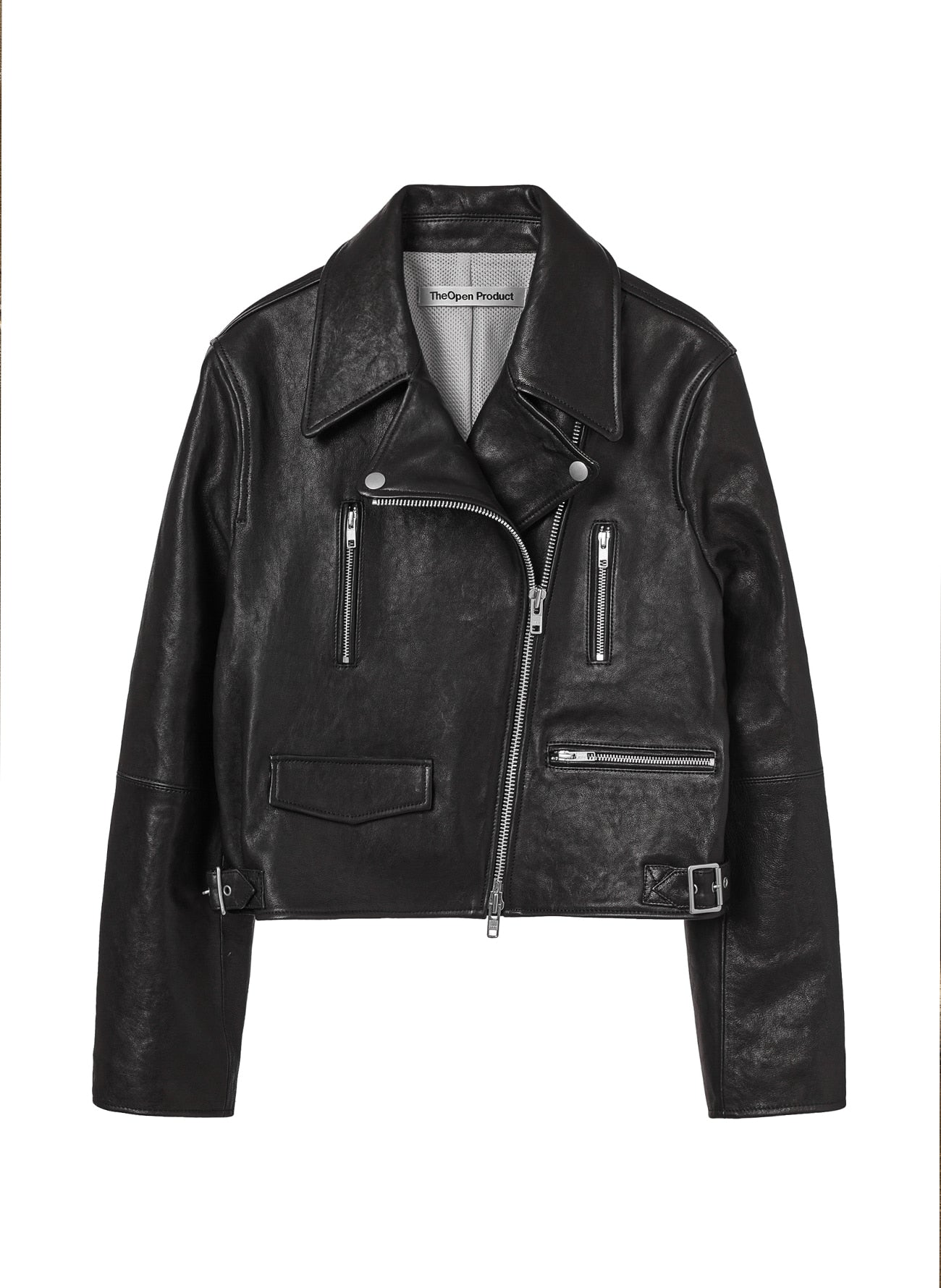 ZIPPED BIKER JACKET