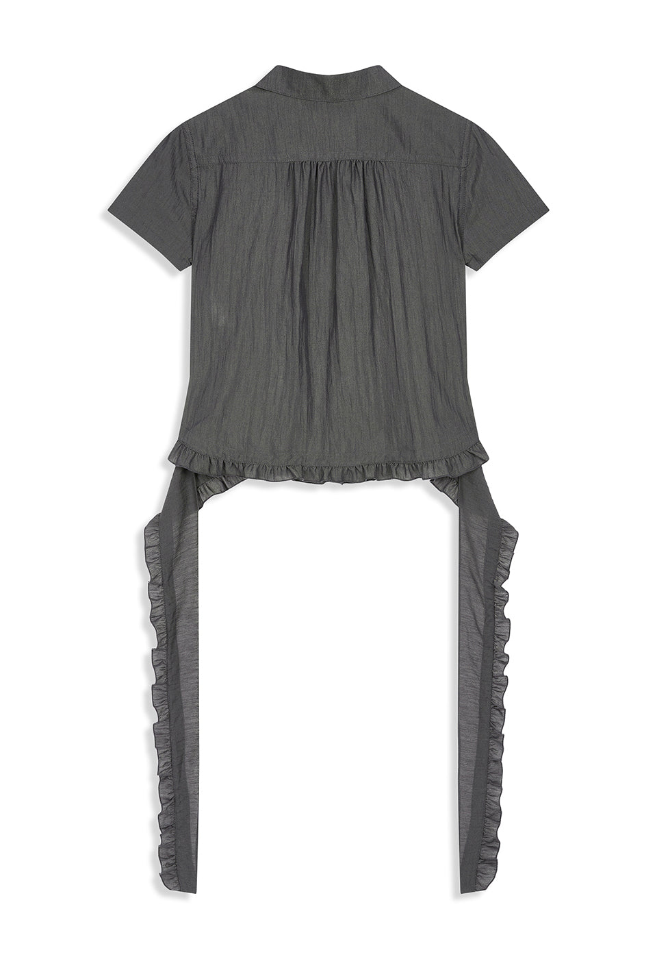 RUFFLE POLO SHIRT