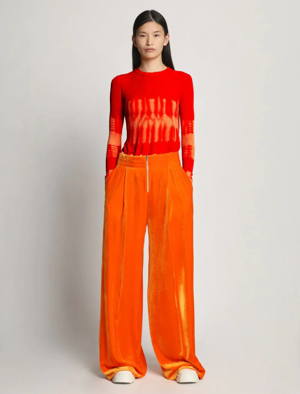 VISCOSE KNIT TIE DYE TOP