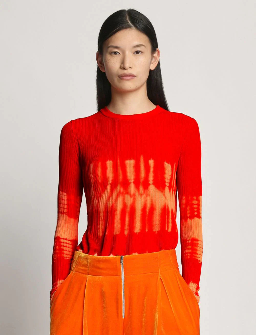 VISCOSE KNIT TIE DYE TOP