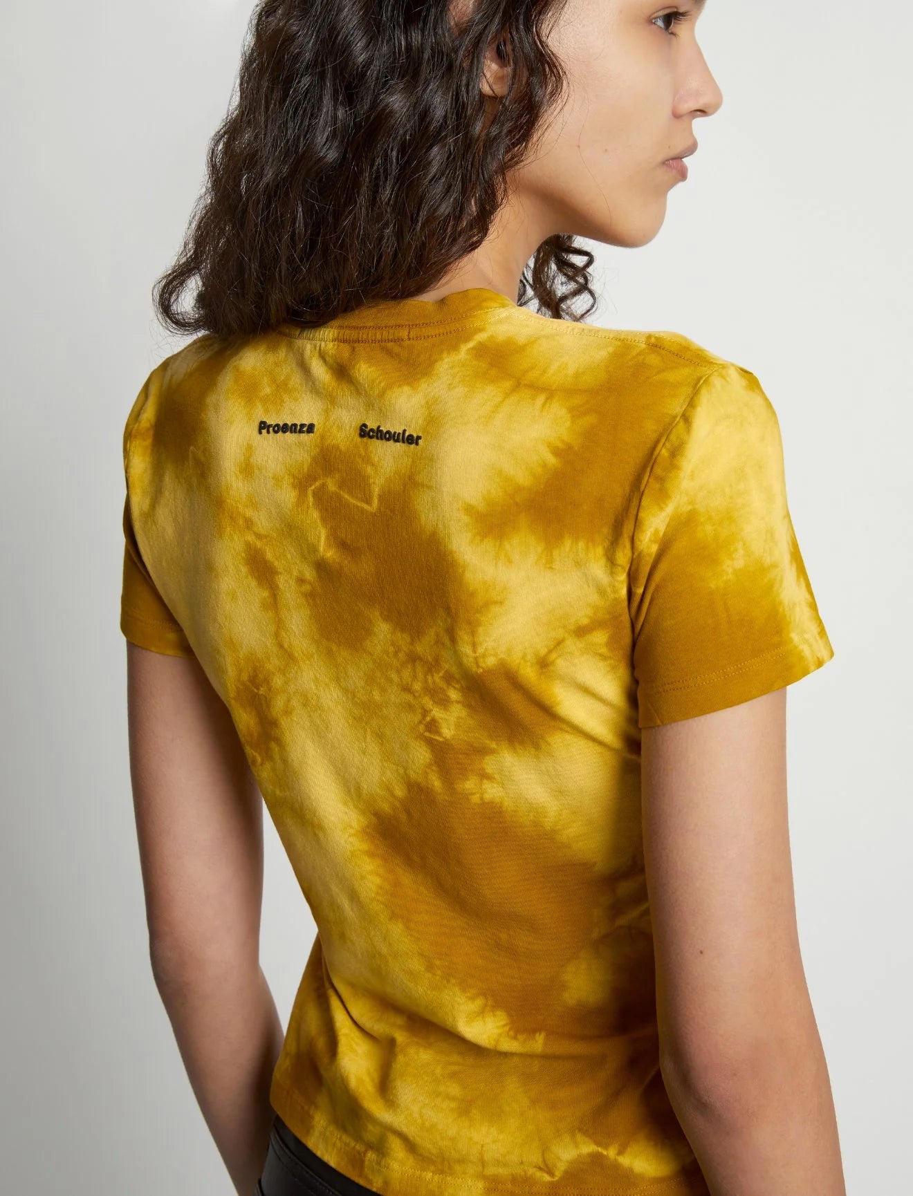 TIE DYE T-SHIRT YELLOW