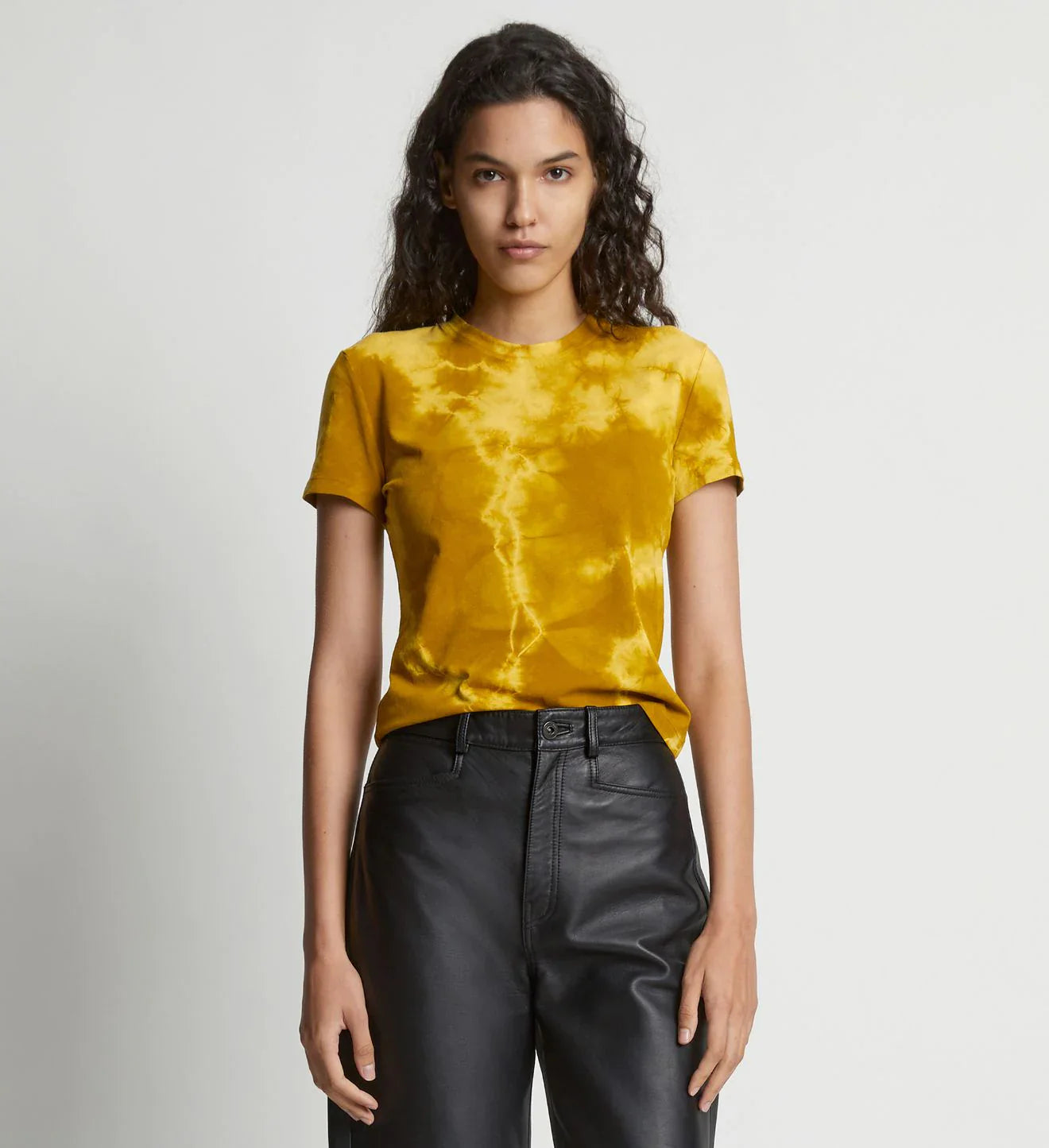 TIE DYE T-SHIRT YELLOW