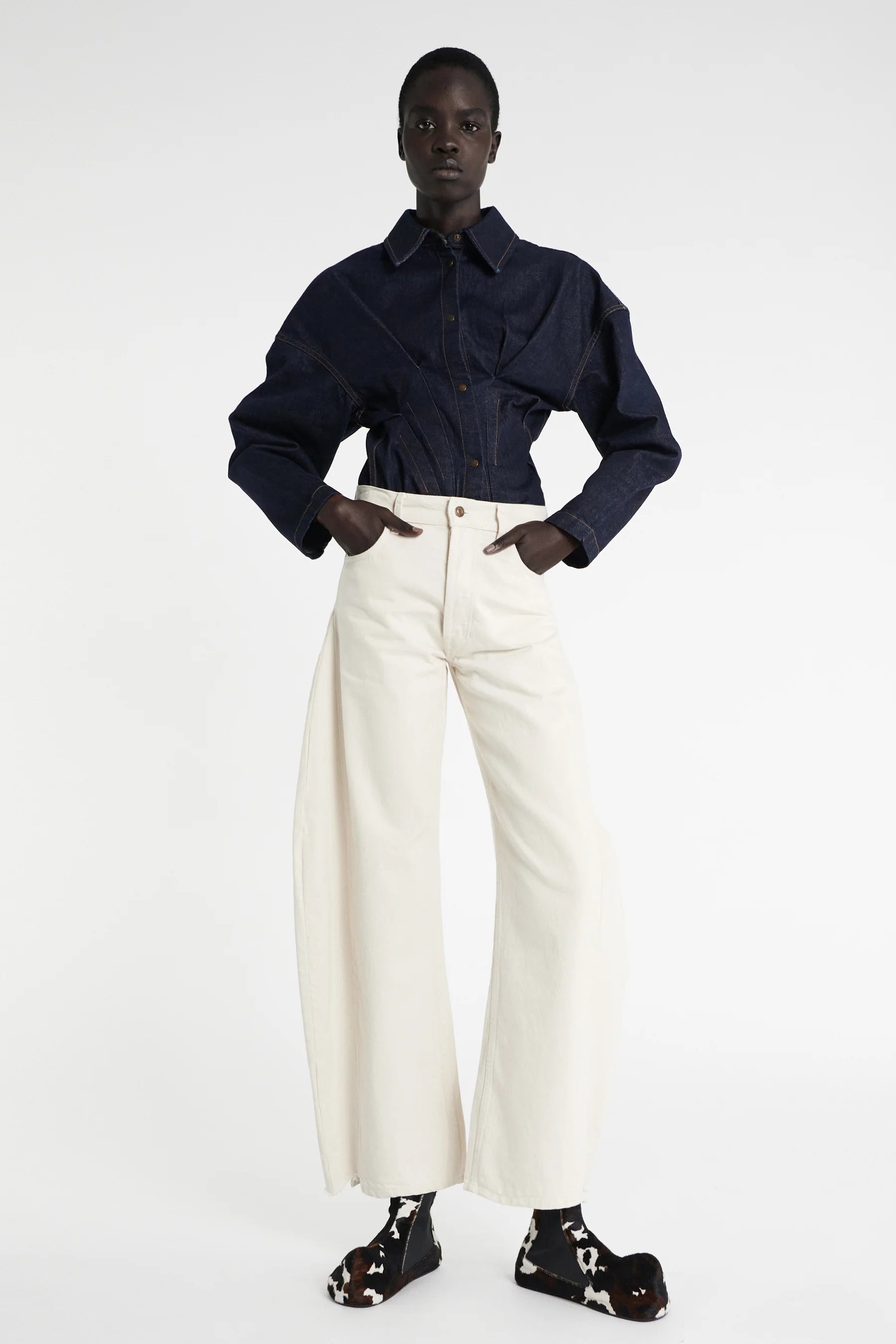 Rinse Wash Denim Shirt