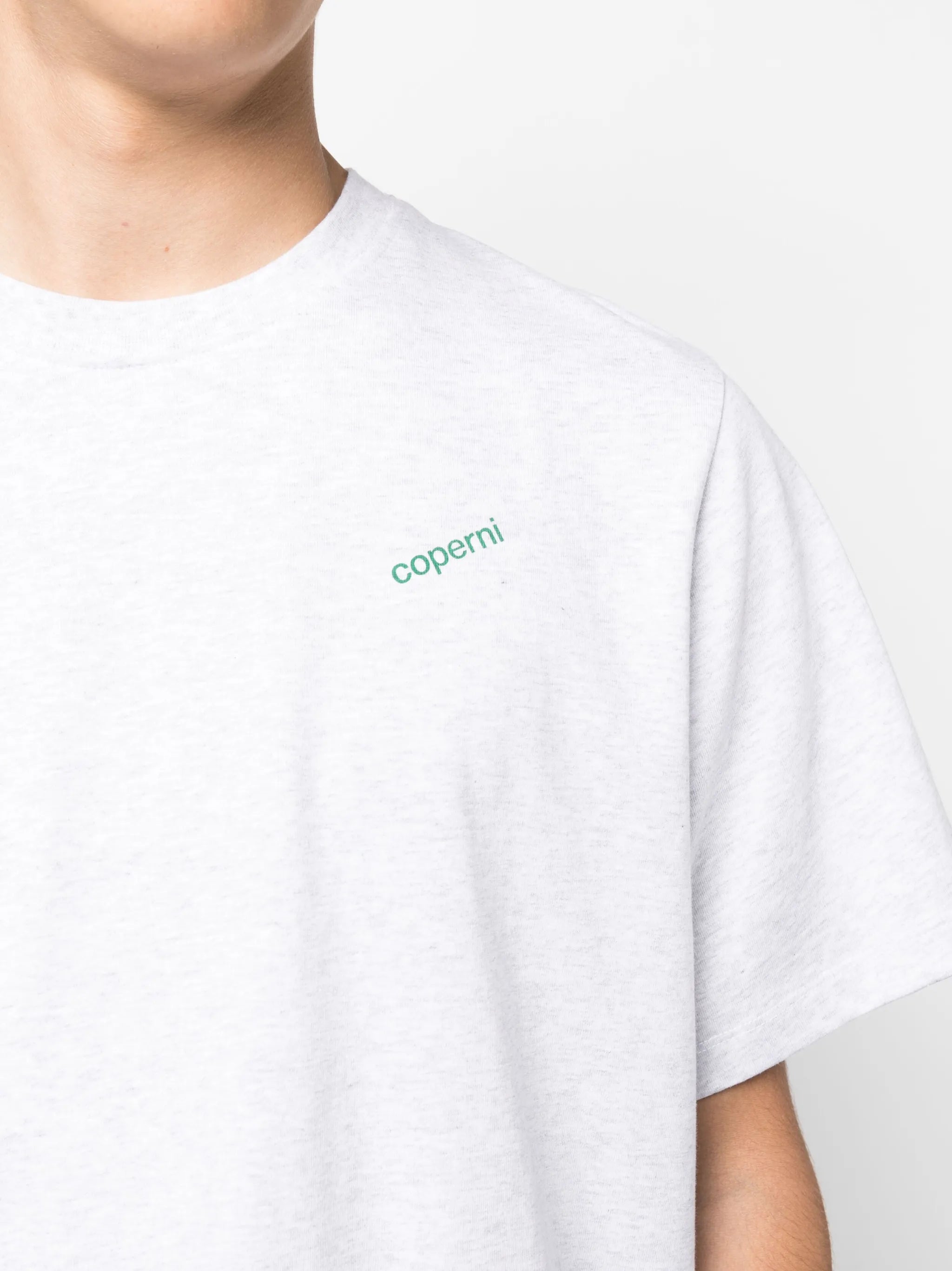 Logo Boxy T-Shirt Grey