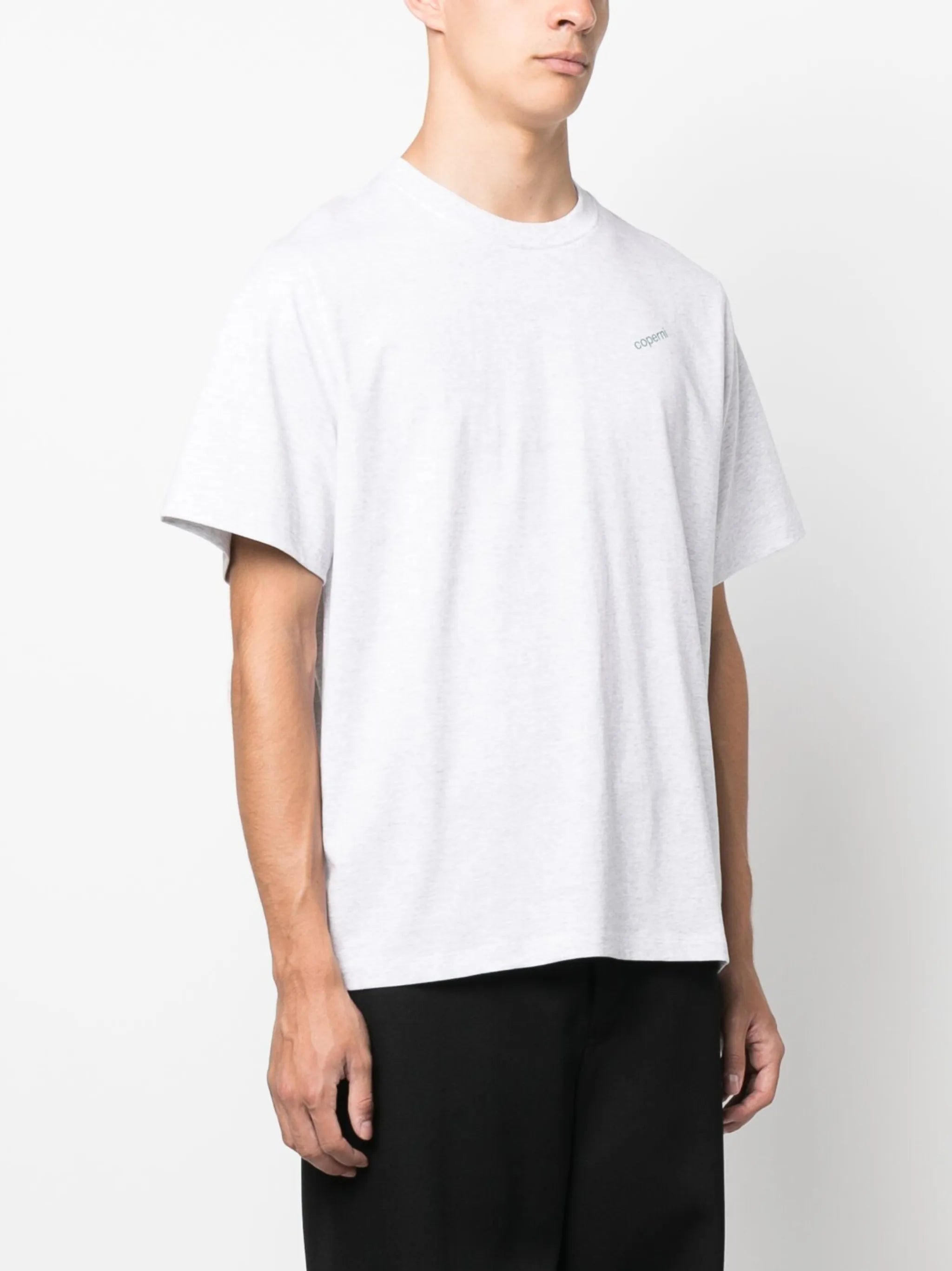 Logo Boxy T-Shirt Grey
