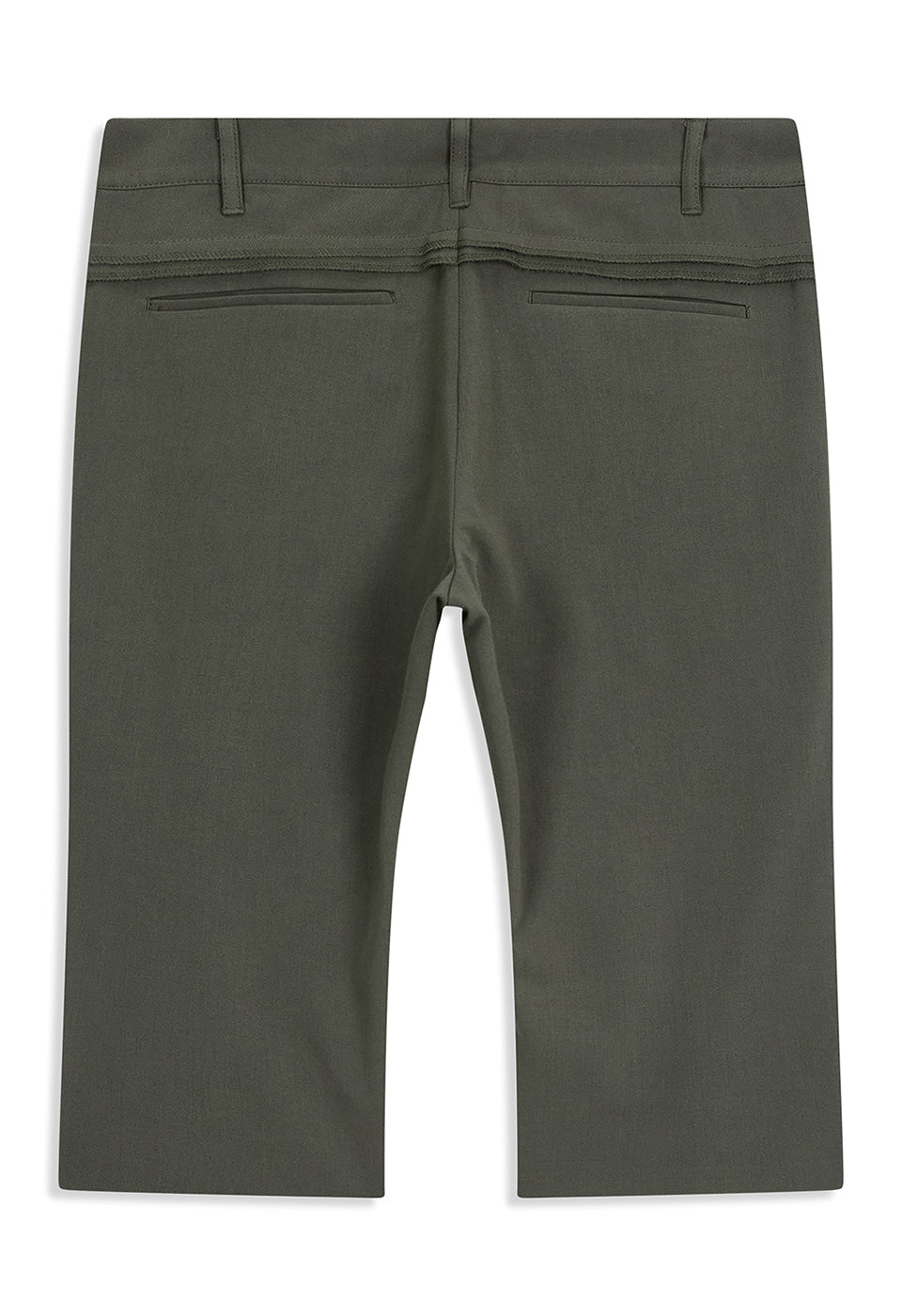 GATHERED CAPRI SHORTS