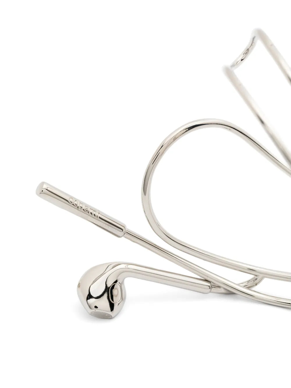 Earphones-motif Cuff Bracelet