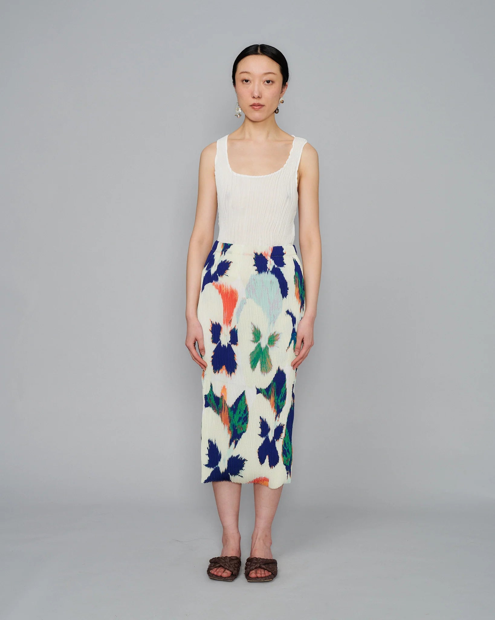 EKKE SKIRT IN PANSY WHITE