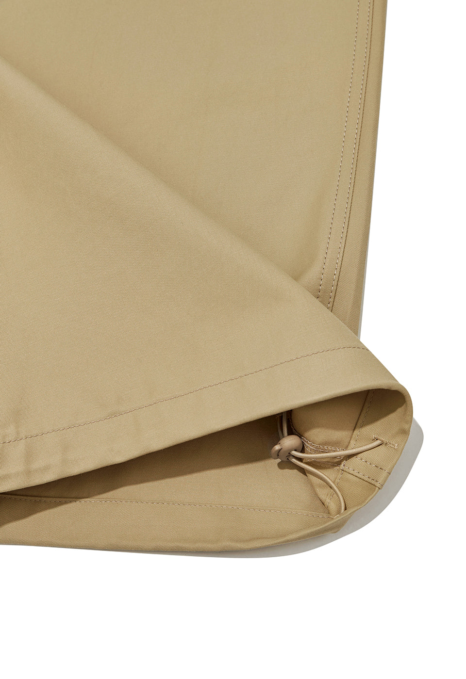 Beige Wide Leg Pants