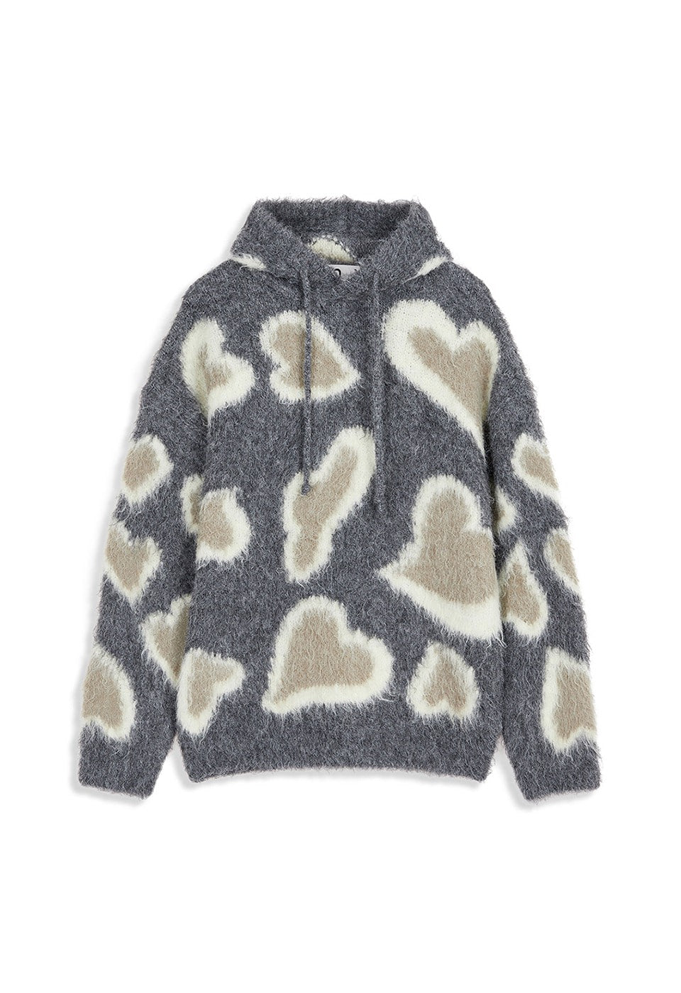 Knitted Leopard in Love Hoodie