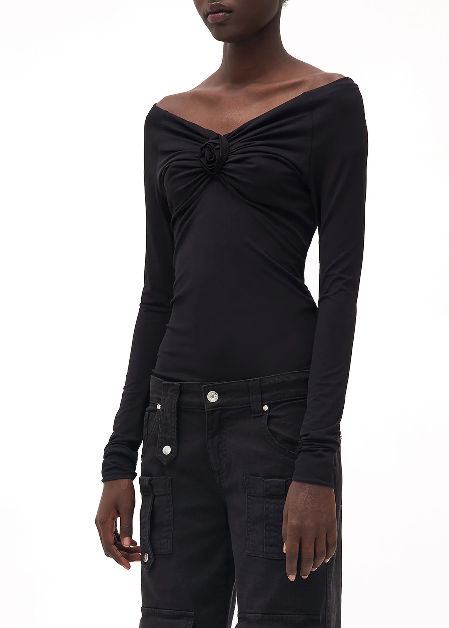 DROP SHOULDER SWEATER