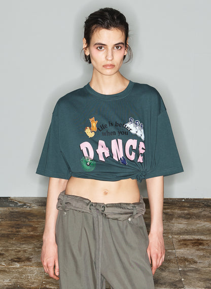 DANCE CARTOON T-SHIRT