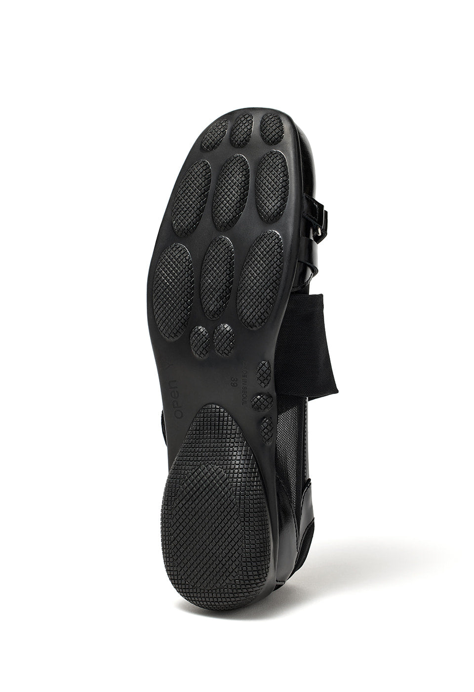 CROSS BAND MESH FLATS
