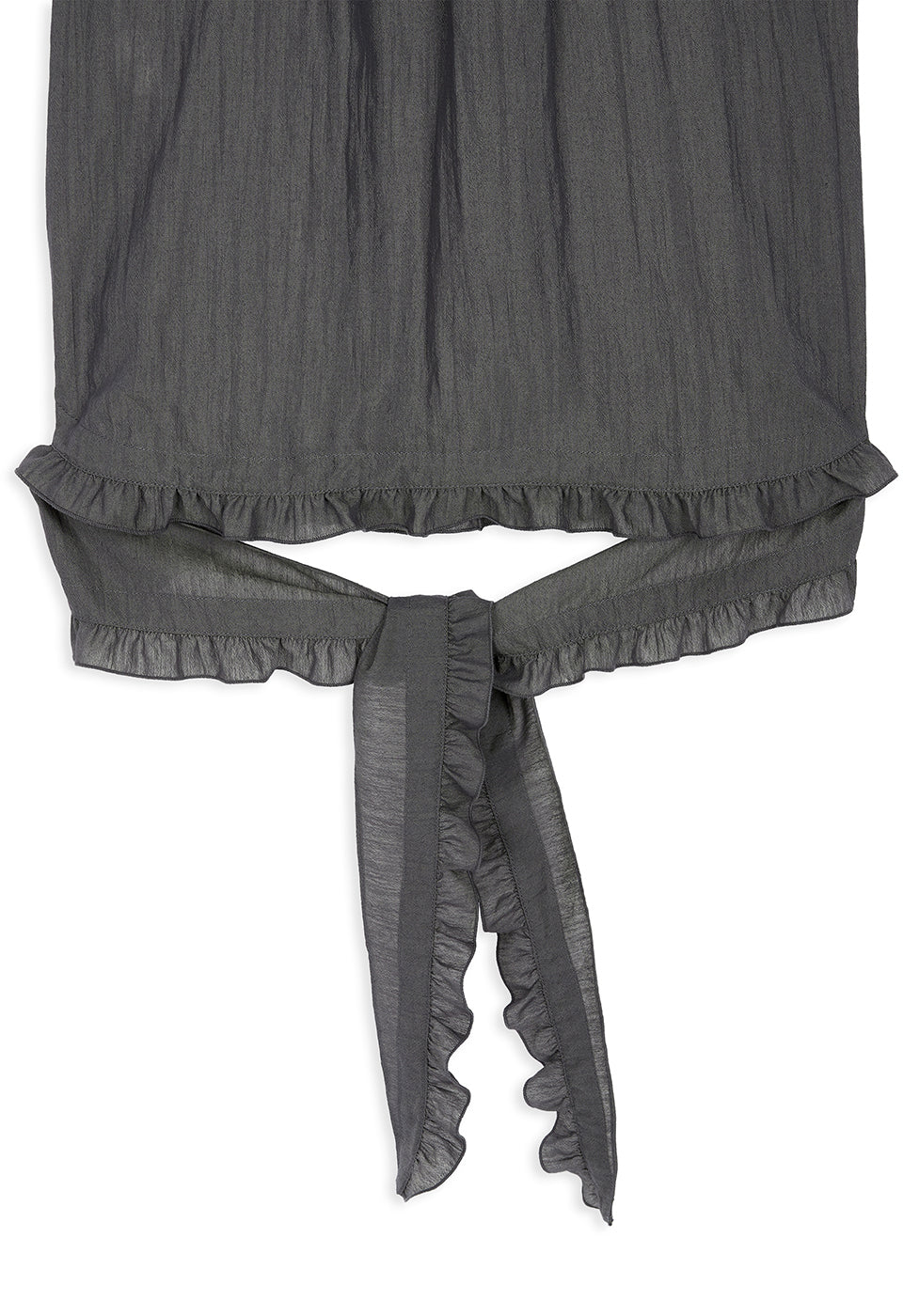 RUFFLE POLO SHIRT