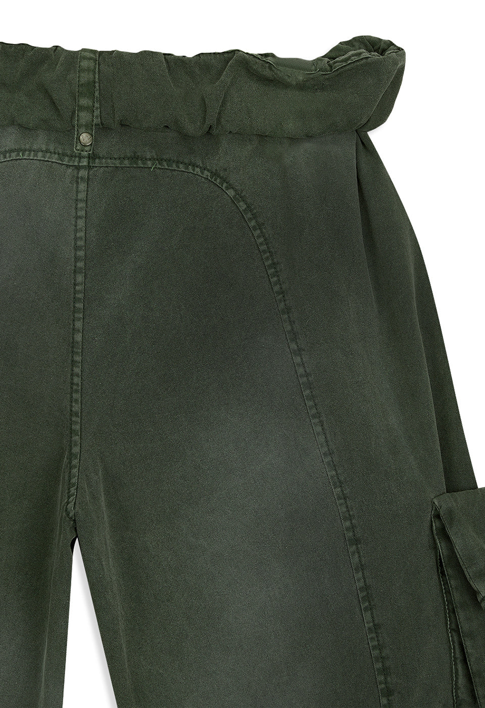 ROLLED WAIST CARGO SHORTS KHAKI