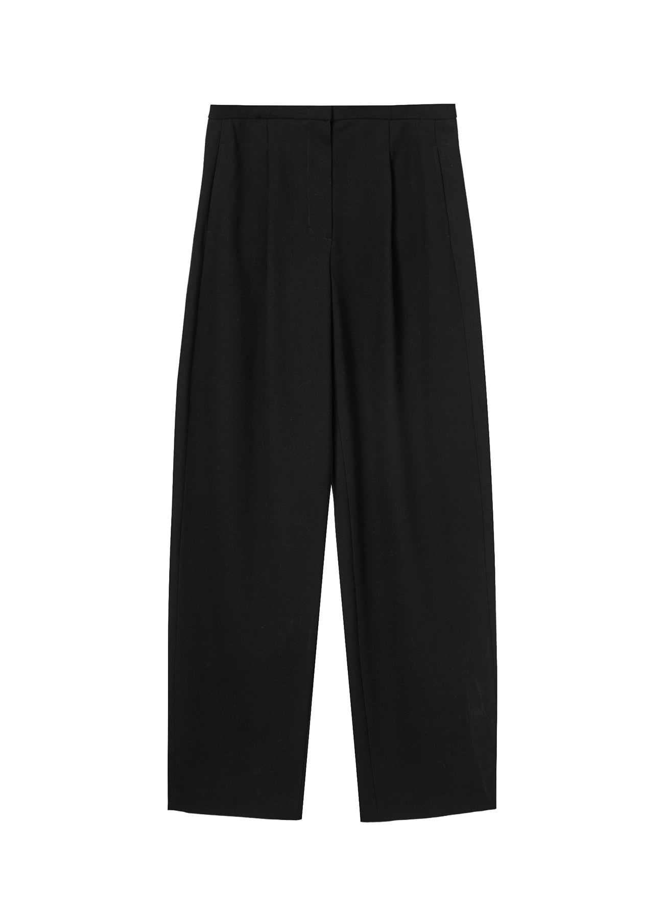 VOLUME TUCK PANTS