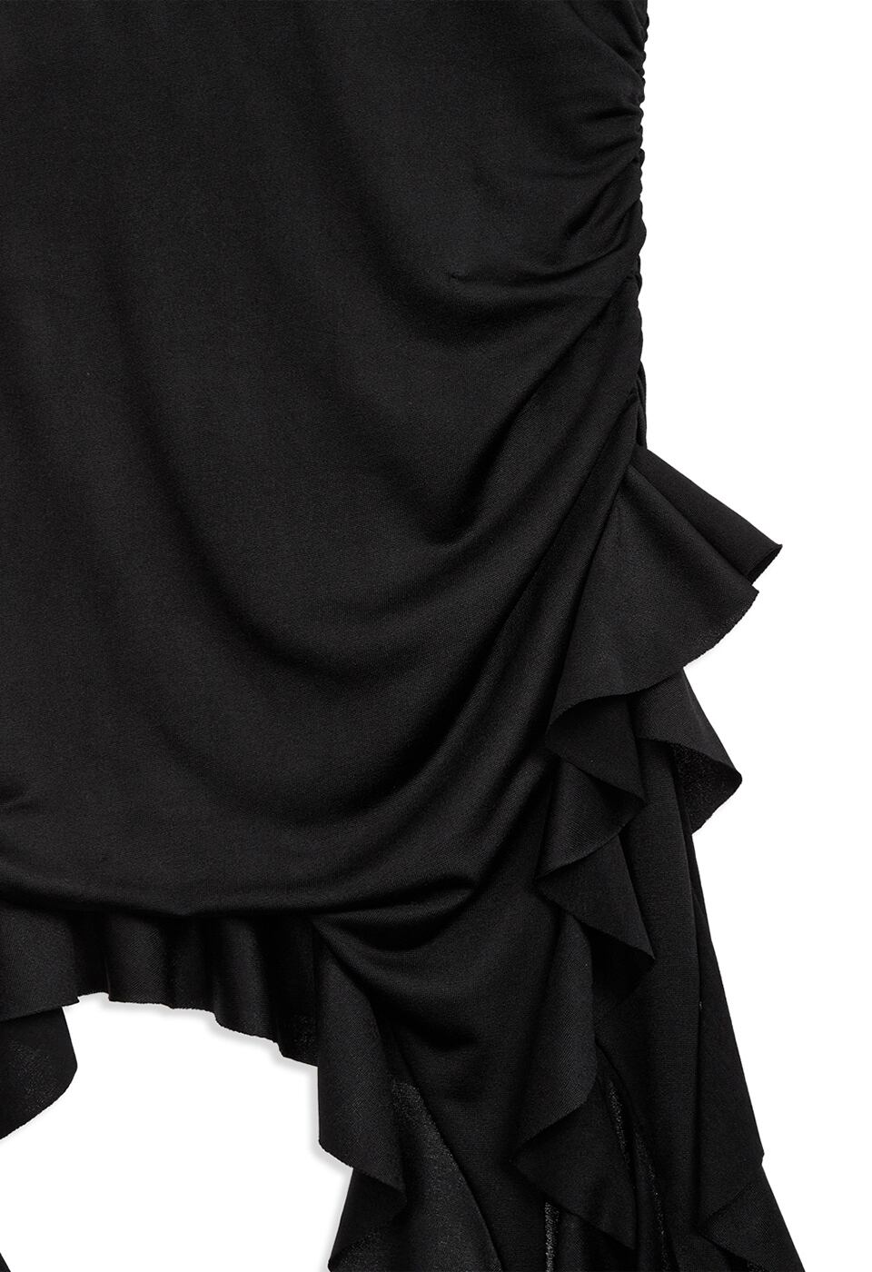 ASYMMETRIC FRILL TANK TOP