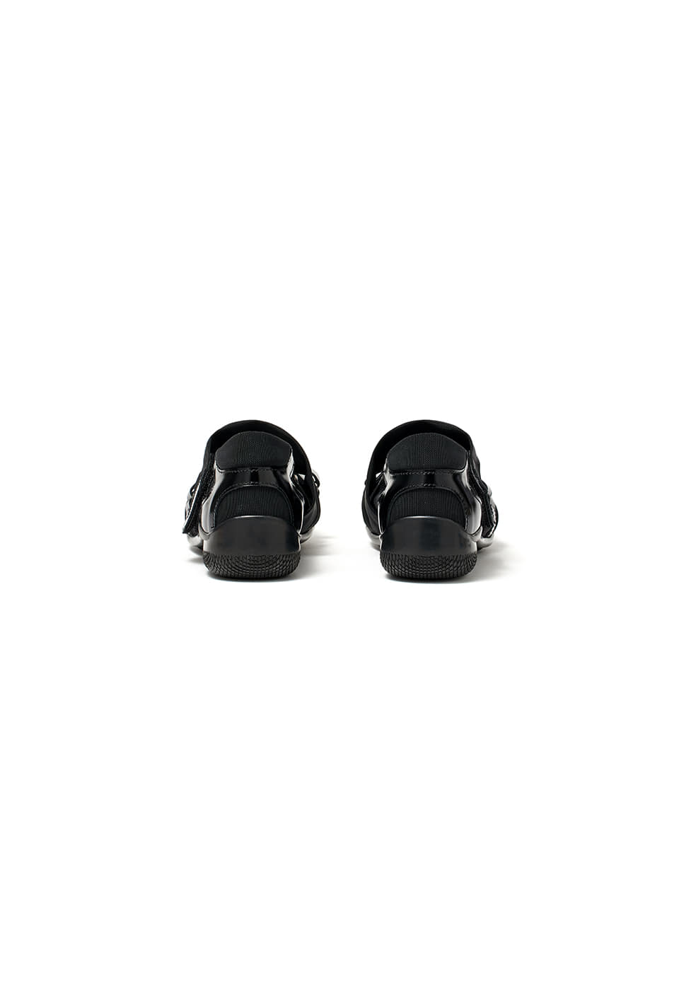 CROSS BAND MESH FLATS