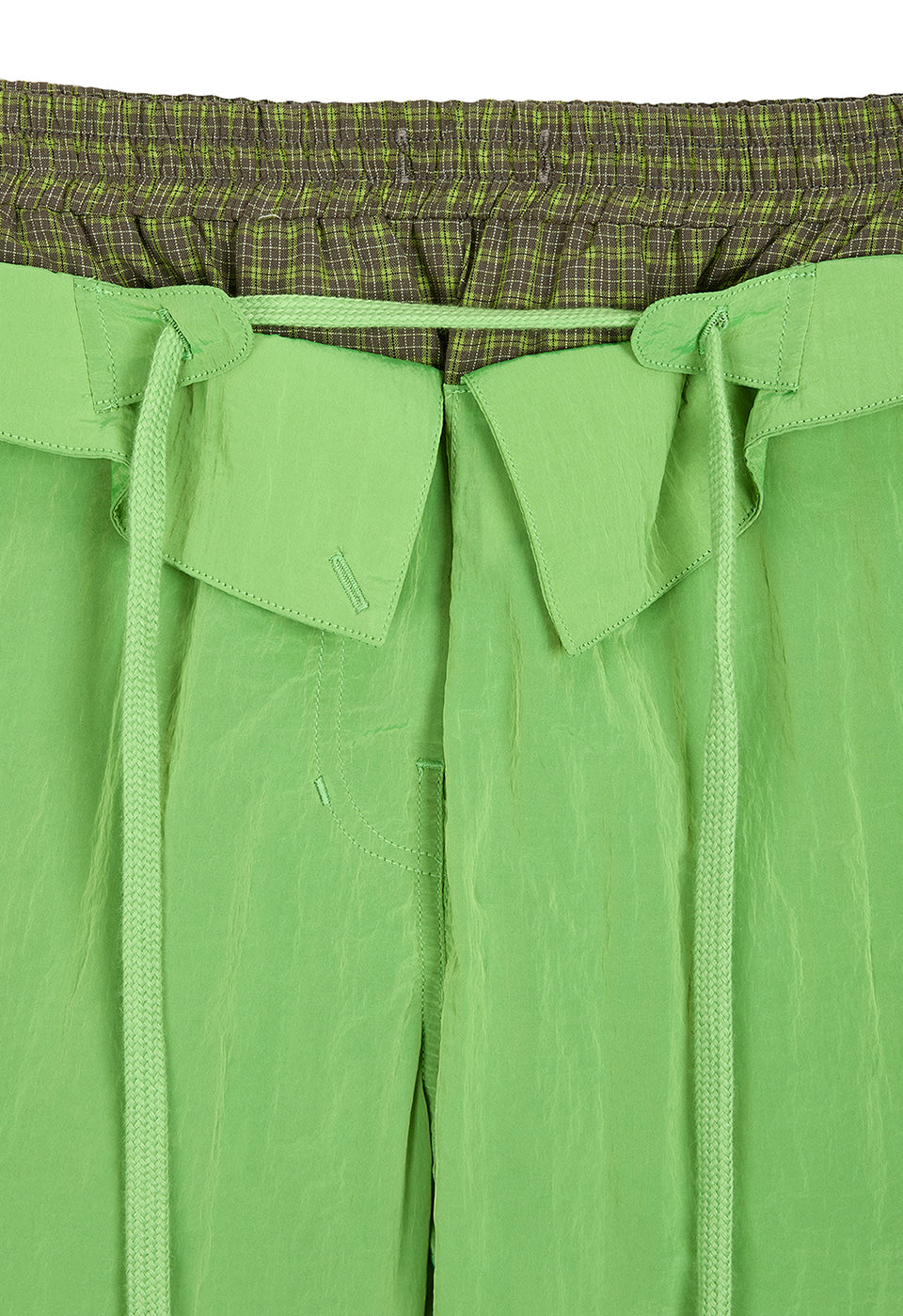 COLOR BLOCK LAYERED SHORTS