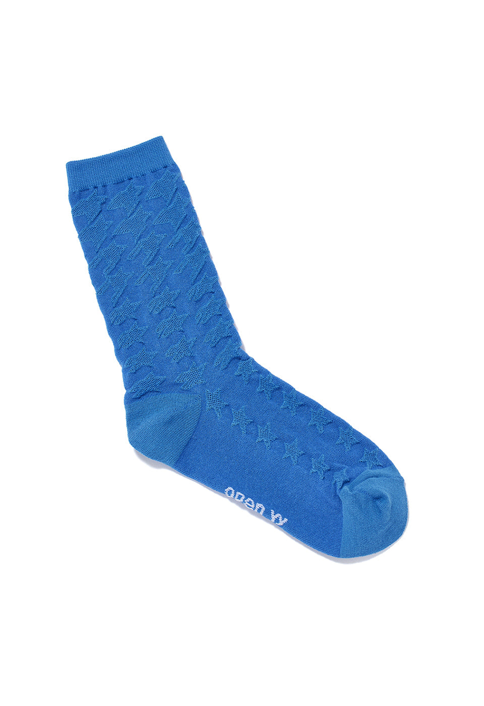 Knitted Hound's Tooth Star Socks