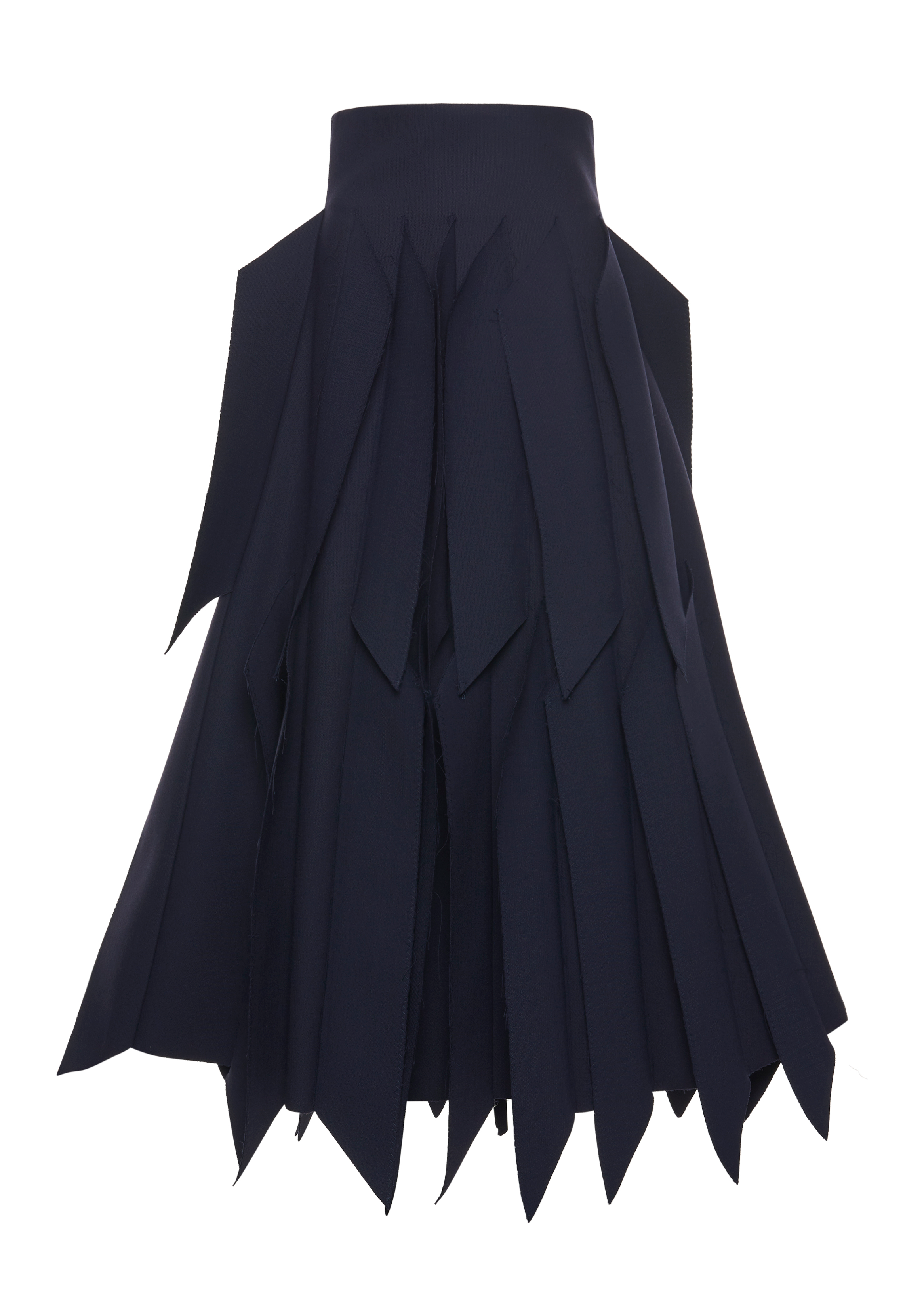 Skirt With Panel Applique